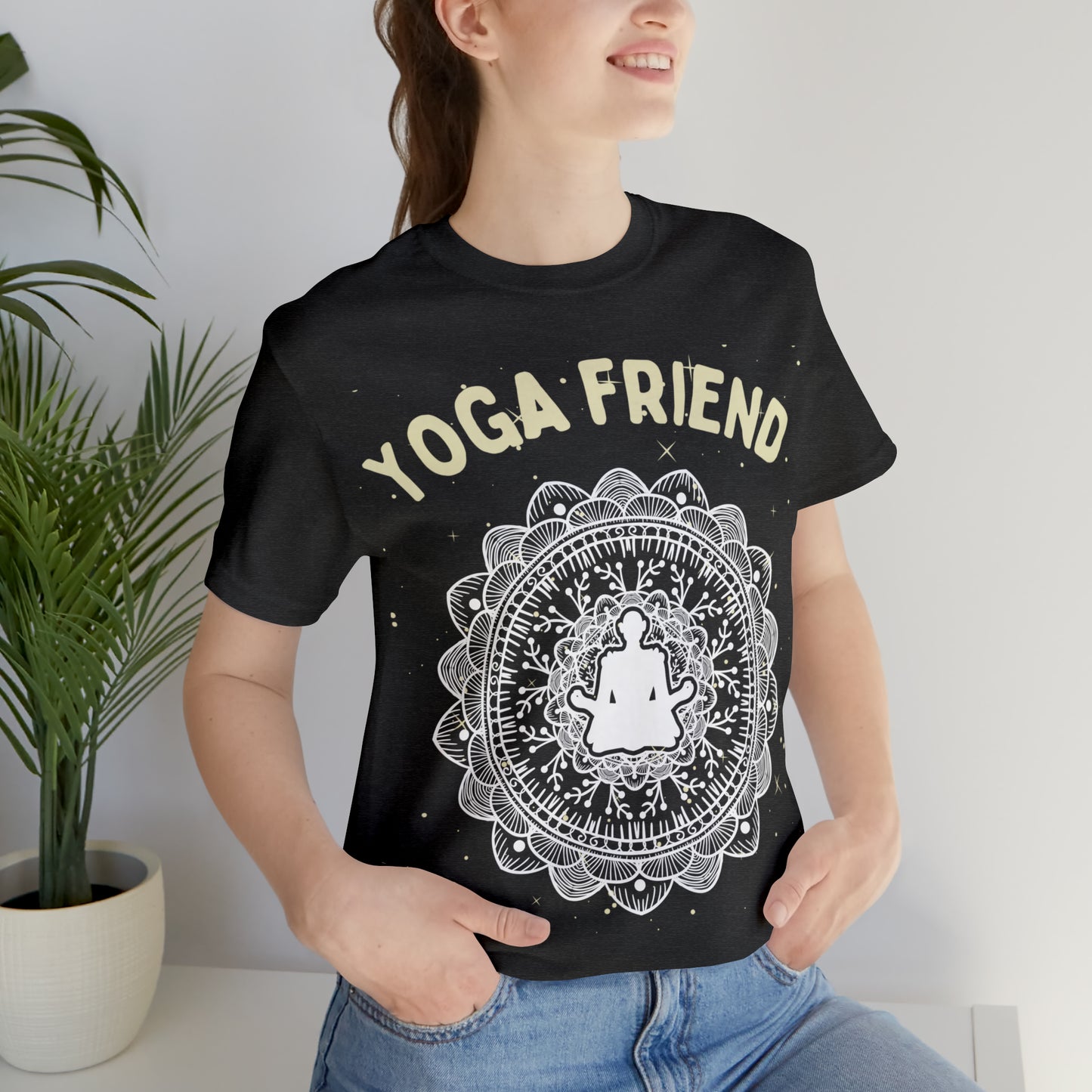 Yoga Friend T-Shirt - Arjuna Rigby Art and Lifestyle Store