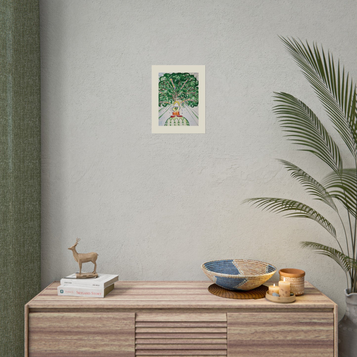 I Know the Trees Love Me Rolled Fine Art Print