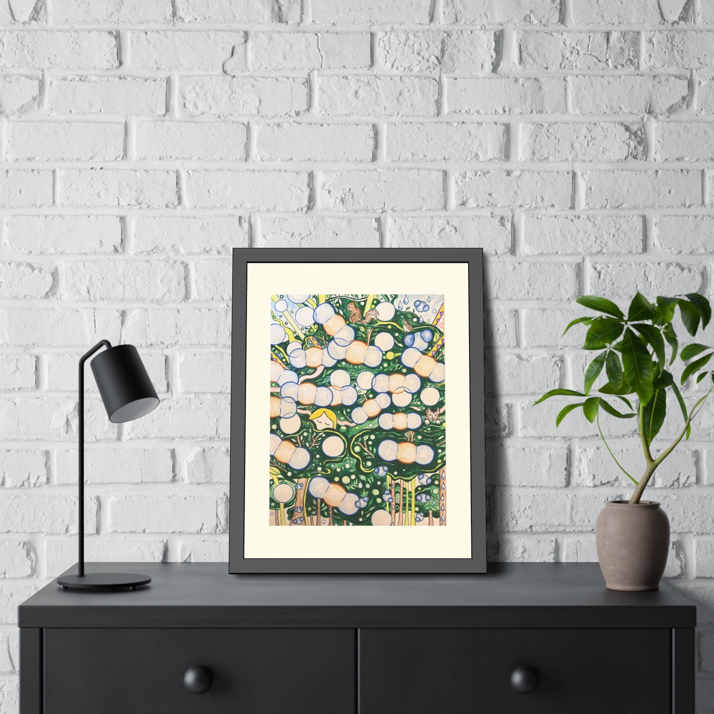 Photosynthesis Framed Fine Art Print