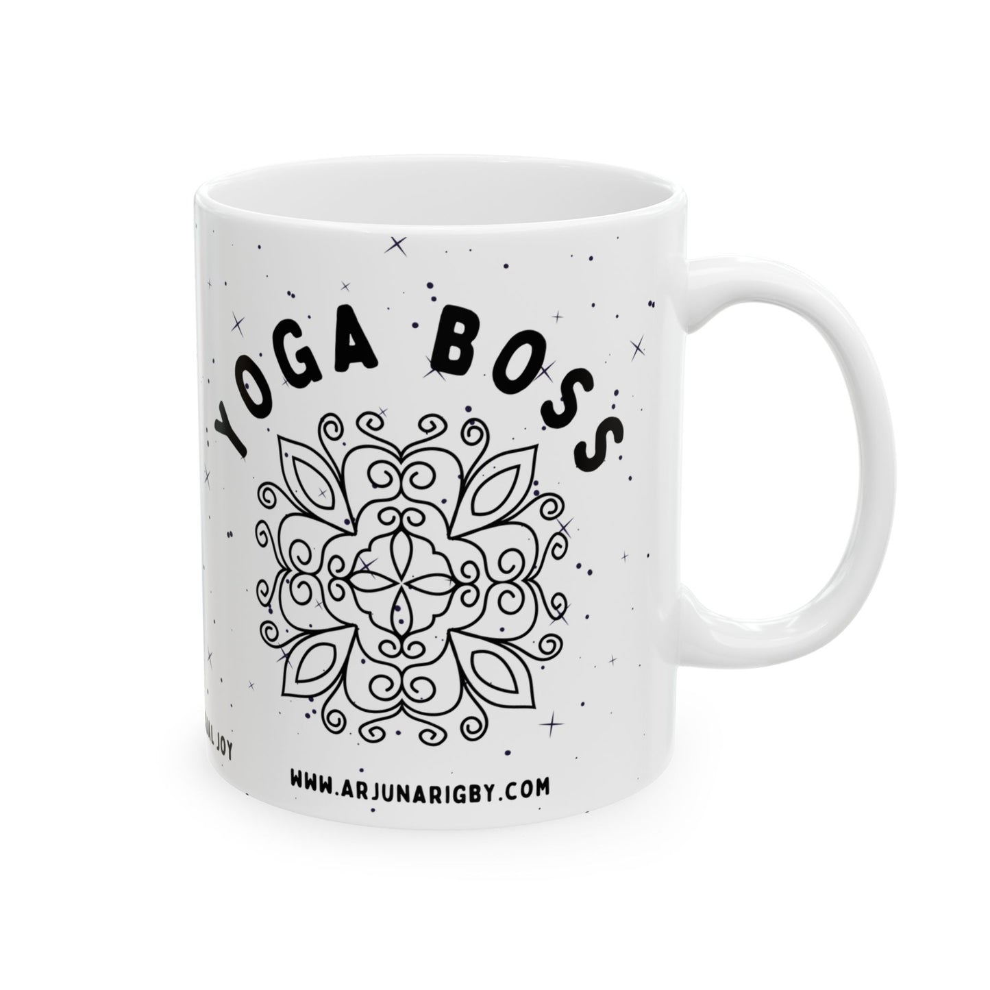 Yoga Boss Mug - Arjuna Rigby Art and Lifestyle Store
