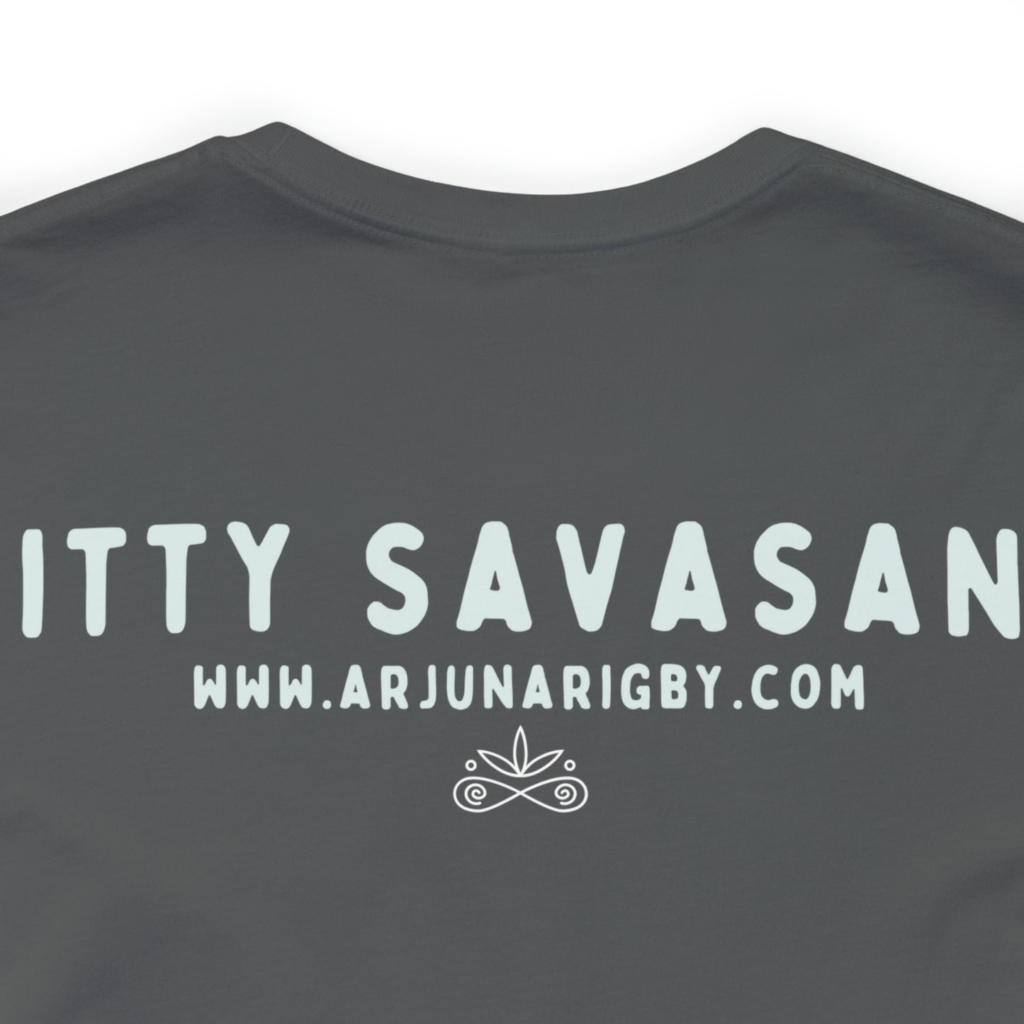 Kitty Savasana - Classic T-Shirt - Arjuna Rigby Art and Lifestyle Store