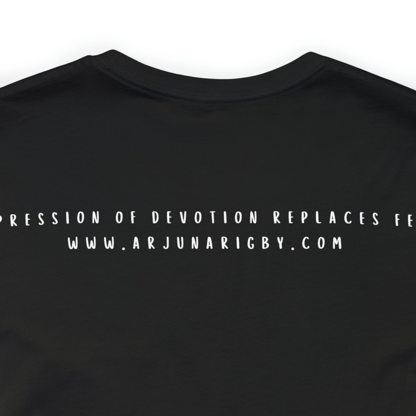 Expression of Devotion T-Shirt - Arjuna Rigby Art and Lifestyle Store