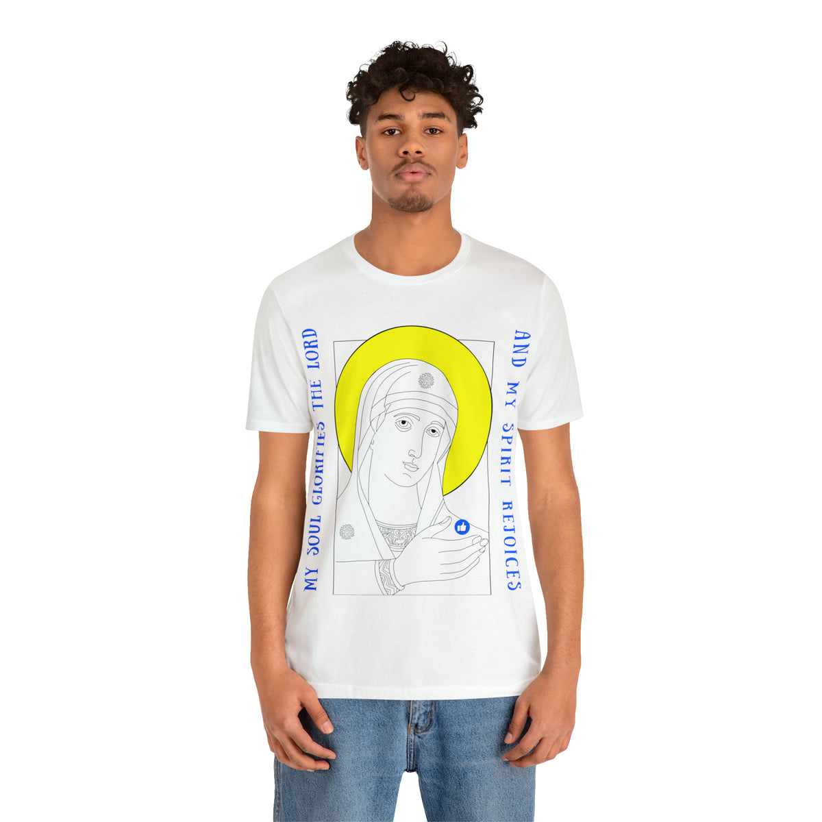 My Soul Glorifies the Lord & My Spirit Rejoices T-Shirt - Arjuna Rigby Art and Lifestyle Store