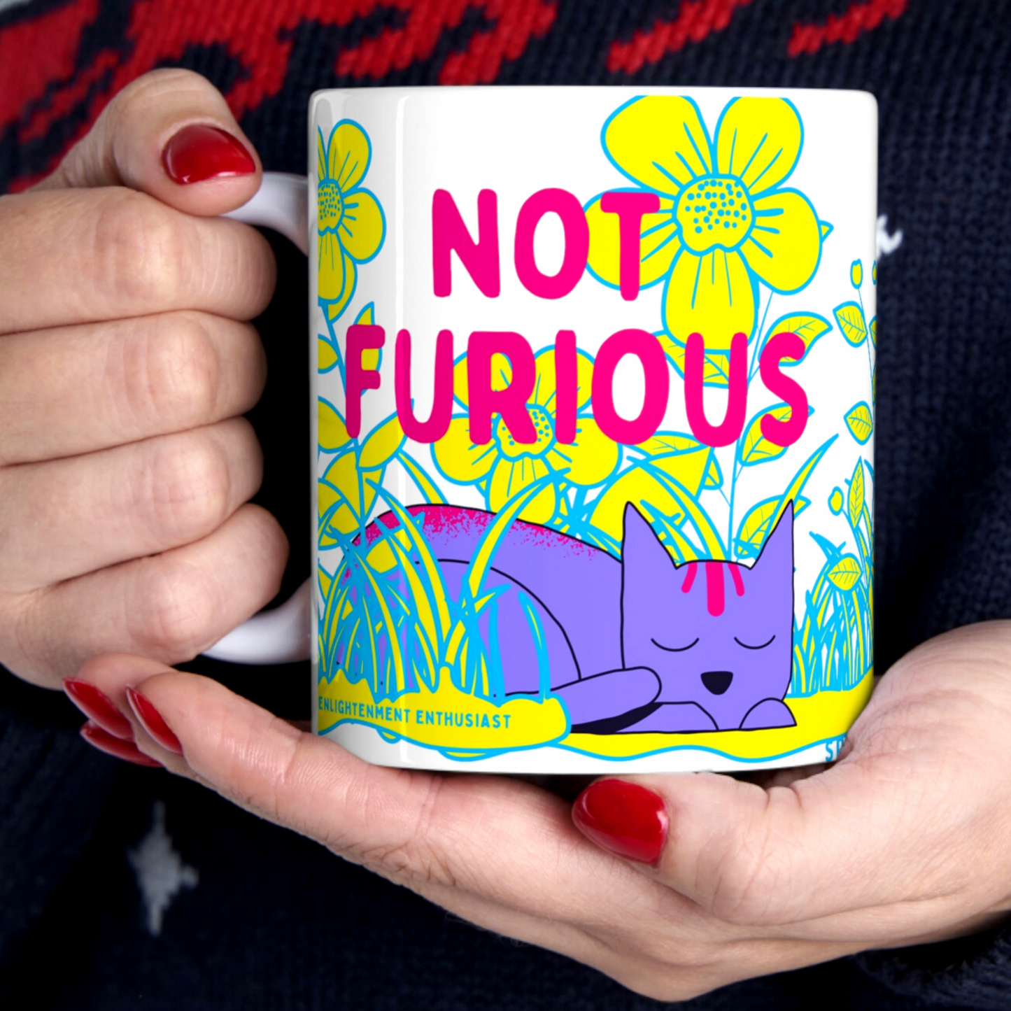 Not Fast Not Furious - Mug - Arjuna Rigby Art and Lifestyle Store