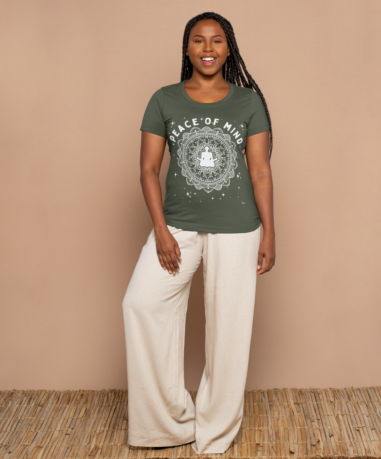 Peace of Mind T-Shirt - Arjuna Rigby Art and Lifestyle Store