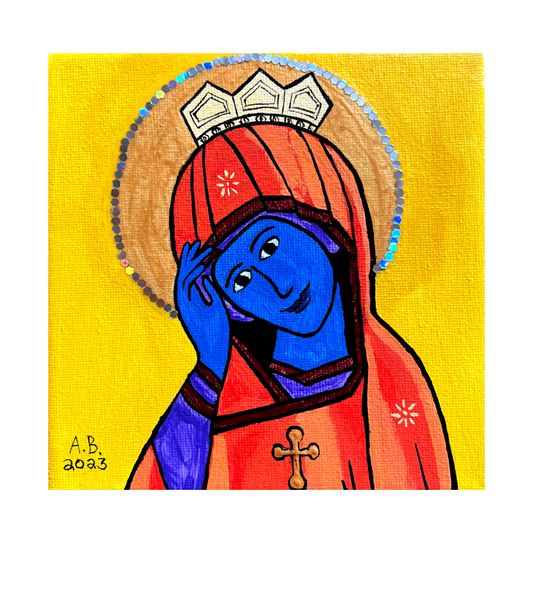 Mary Queen of Heaven - Arjuna Rigby Art and Lifestyle Store