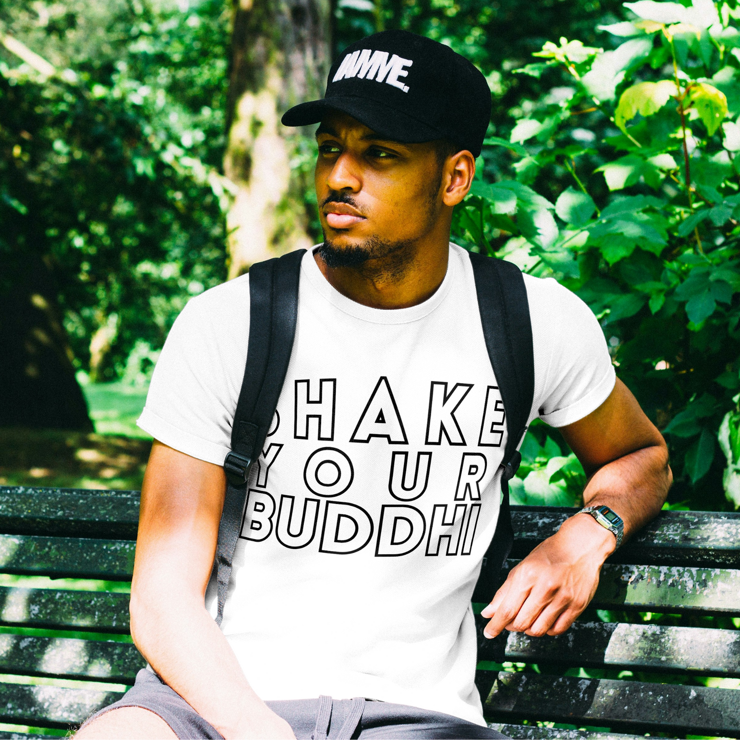 Shake Your Buddhi T-Shirt - Arjuna Rigby Art and Lifestyle Store