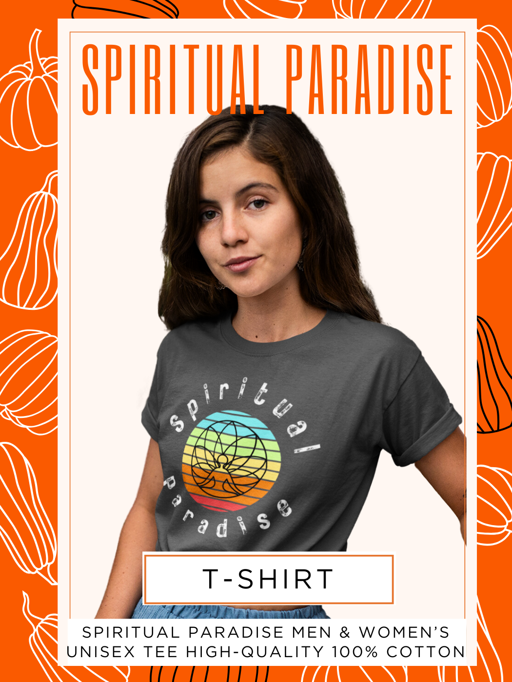 Spiritual Paradise T-Shirt - Arjuna Rigby Art and Lifestyle Store