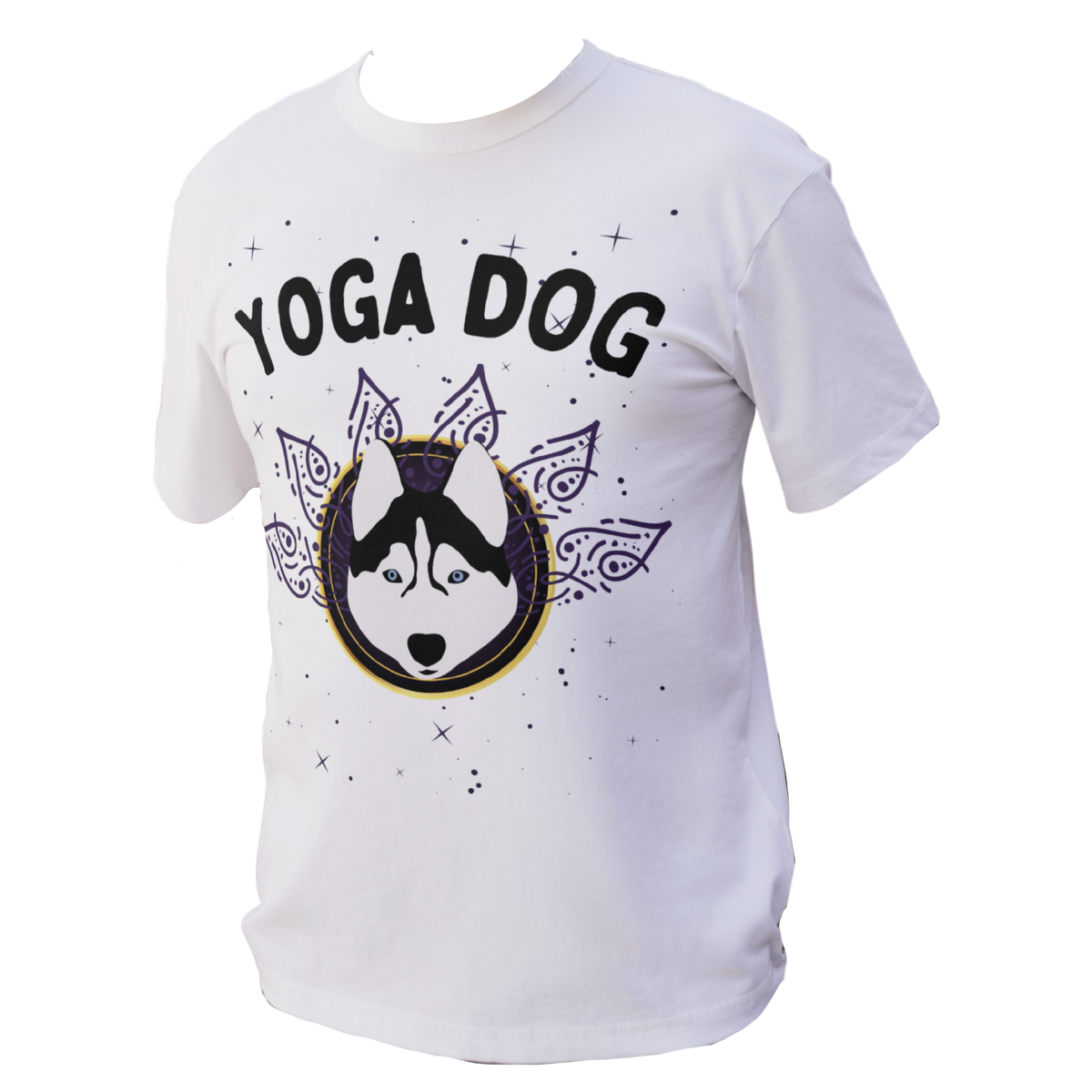 Yoga Dog T-Shirt - Arjuna Rigby Art and Lifestyle Store