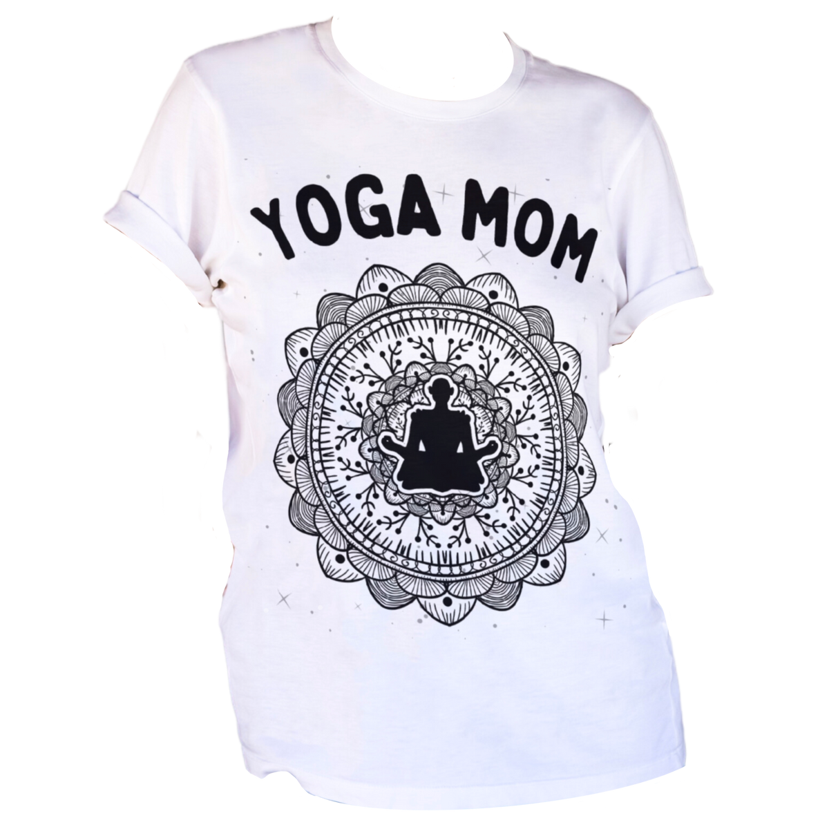 Yoga Mom T-Shirt - Arjuna Rigby Art and Lifestyle Store