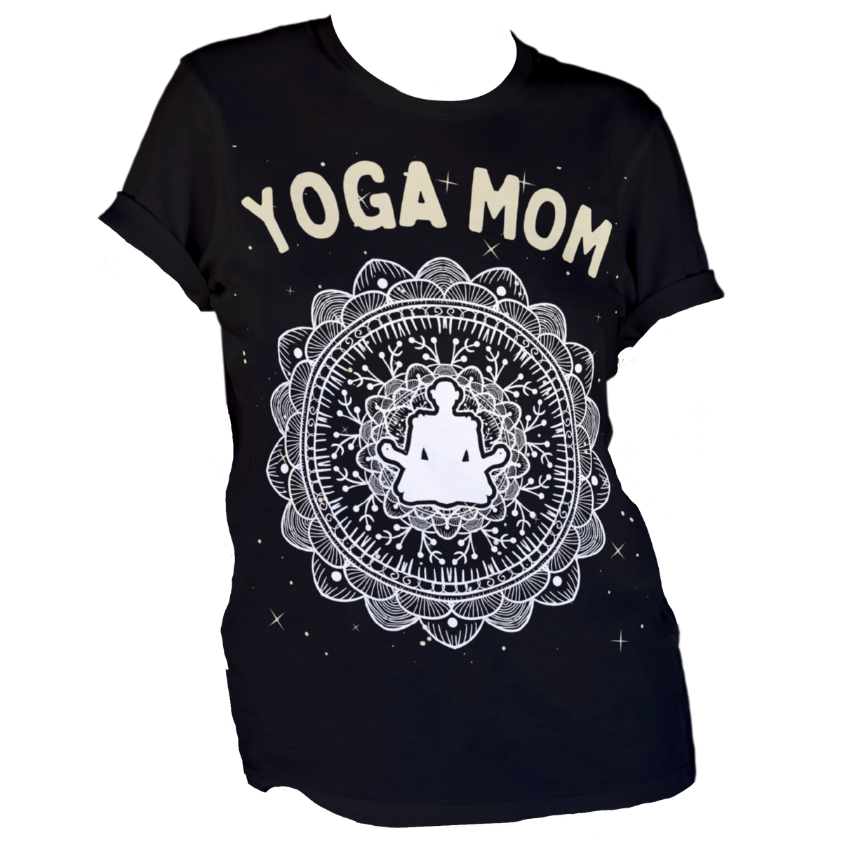 Yoga Mom T-Shirt - Arjuna Rigby Art and Lifestyle Store