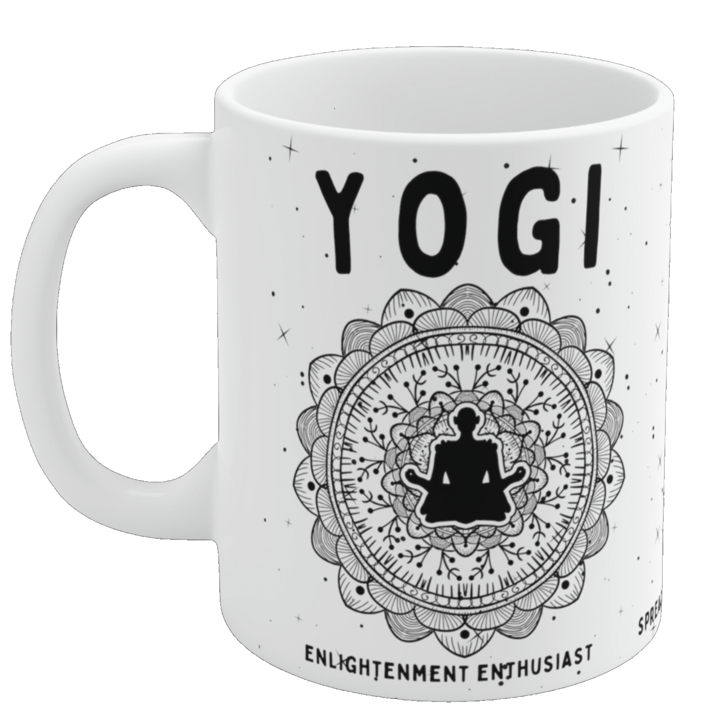 Yoga Cat Mug - Arjuna Rigby Art and Lifestyle Store