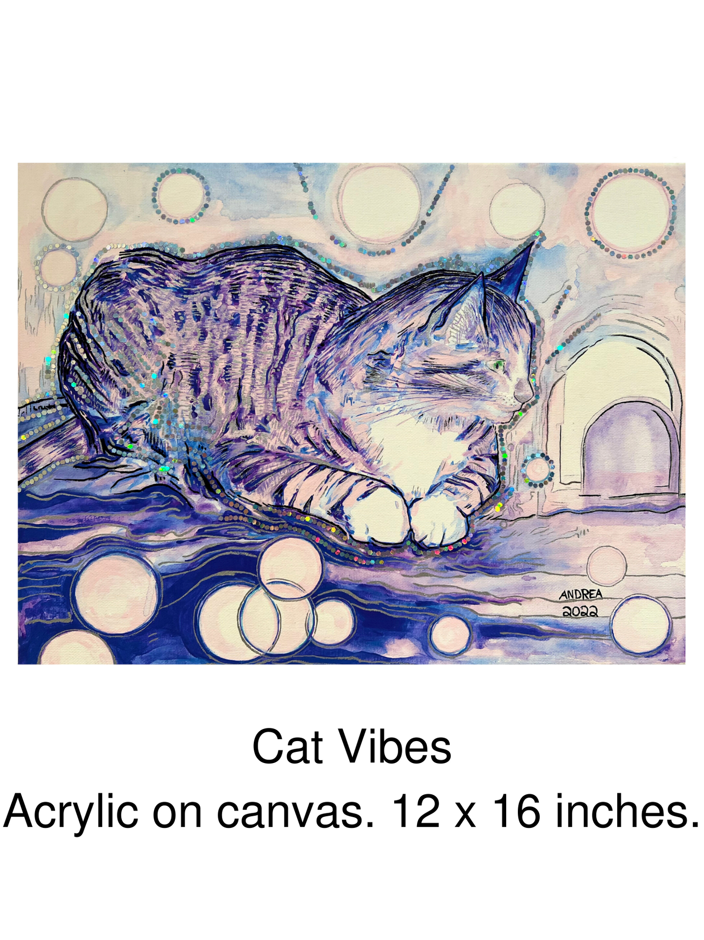 Cat Vibes - Arjuna Rigby Art and Lifestyle Store