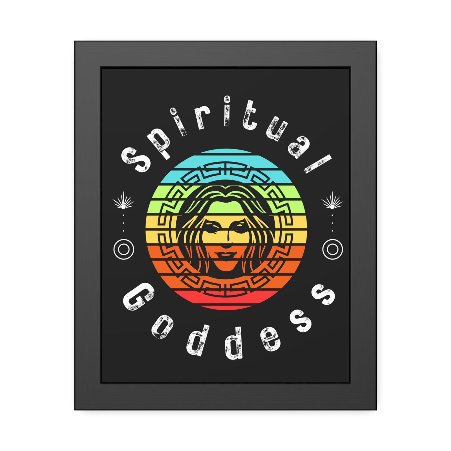 Spiritual Goddess Framed Fine Art Poster - Arjuna Rigby Art and Lifestyle Store