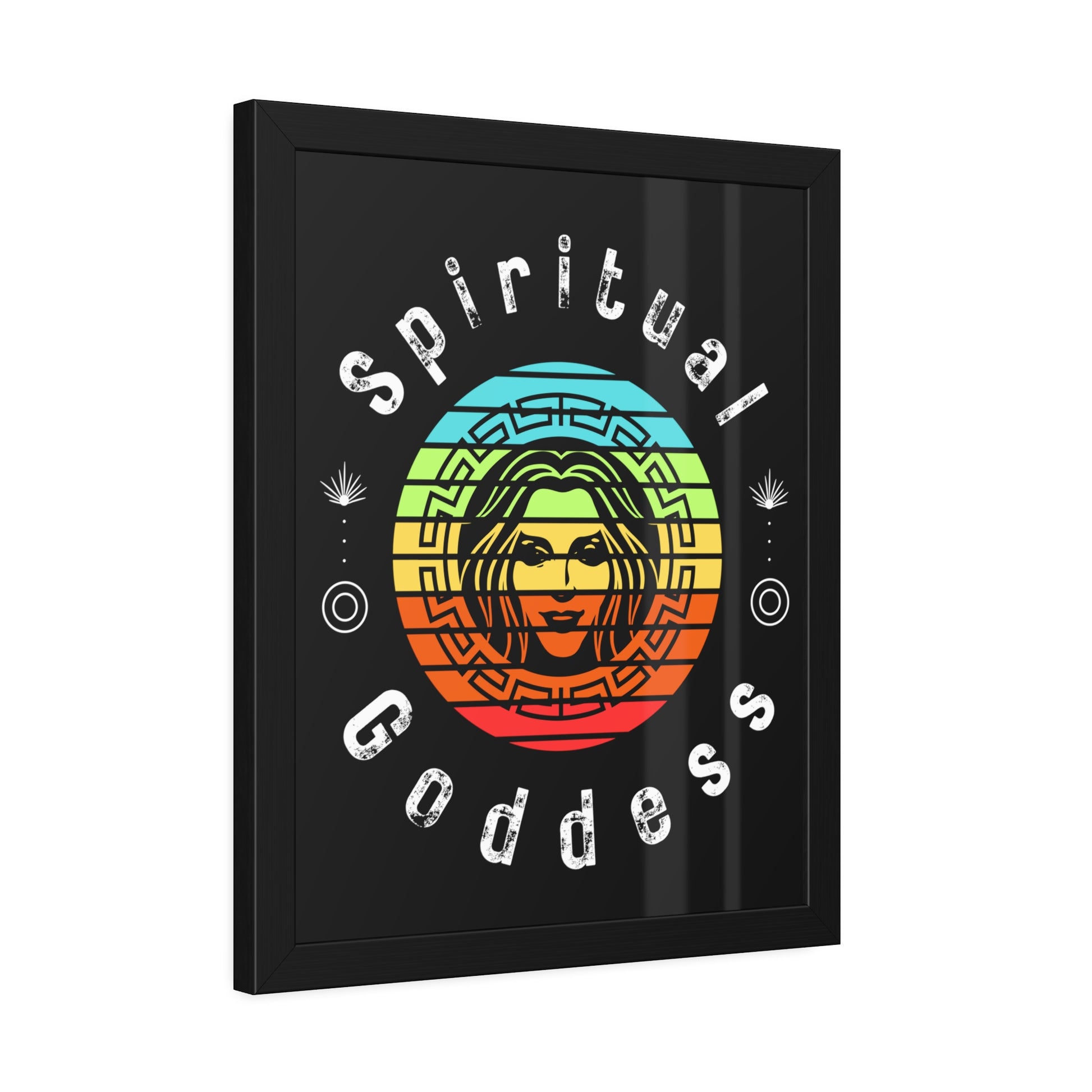 Spiritual Goddess Framed Fine Art Poster - Arjuna Rigby Art and Lifestyle Store