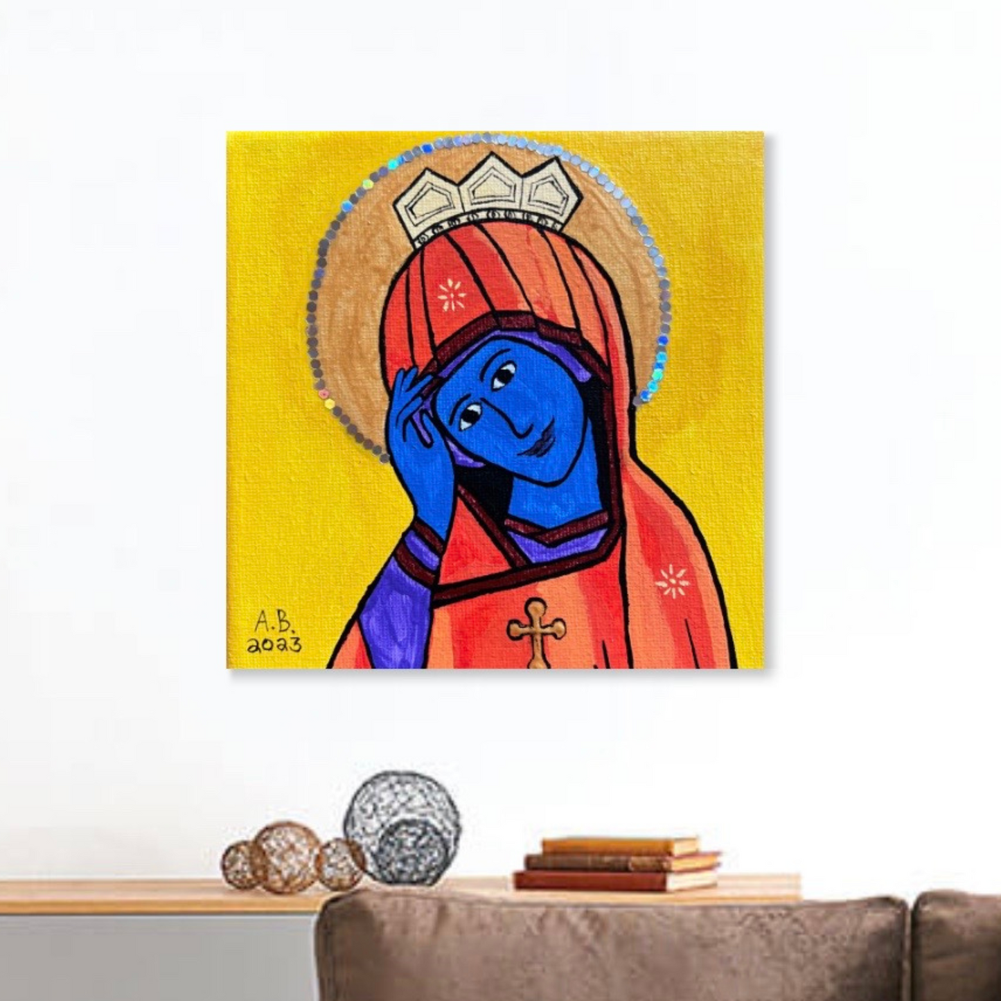 Mary Queen of Heaven - Arjuna Rigby Art and Lifestyle Store
