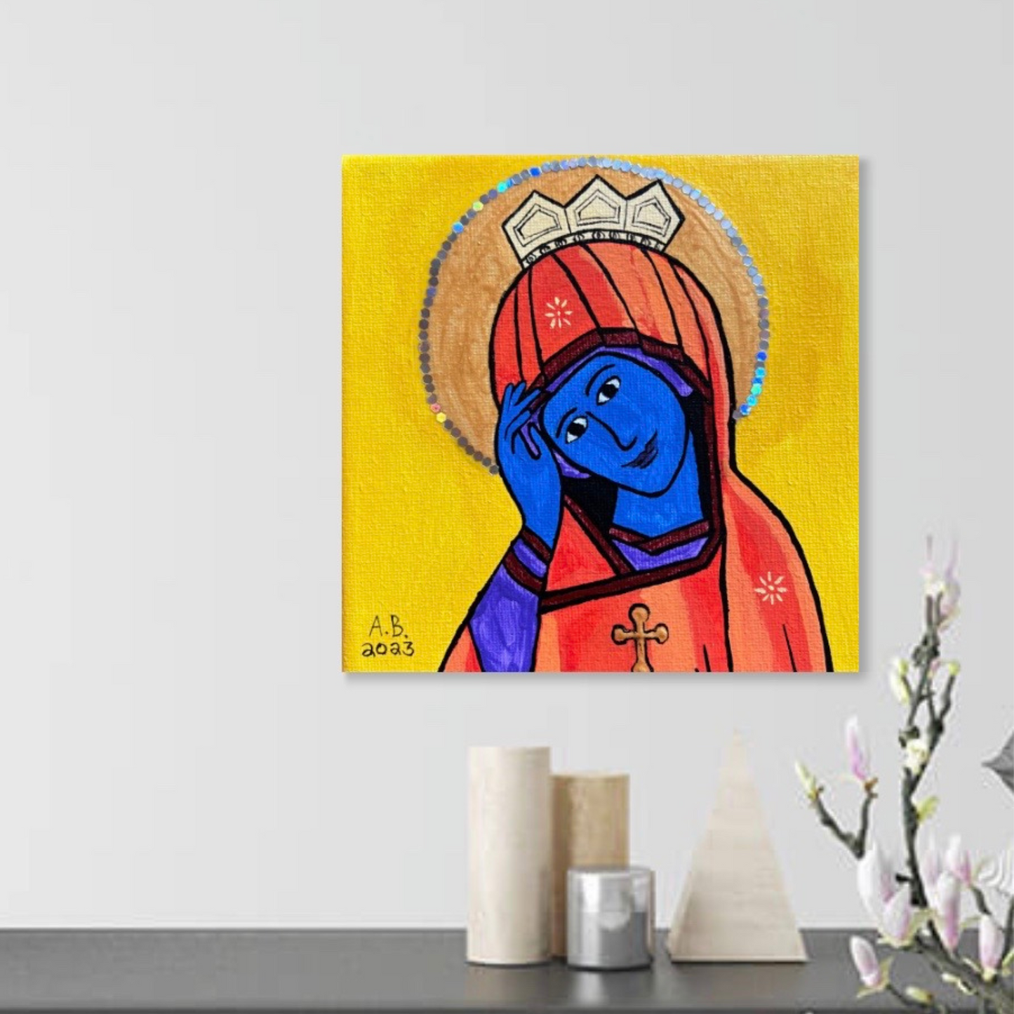 Mary Queen of Heaven - Arjuna Rigby Art and Lifestyle Store