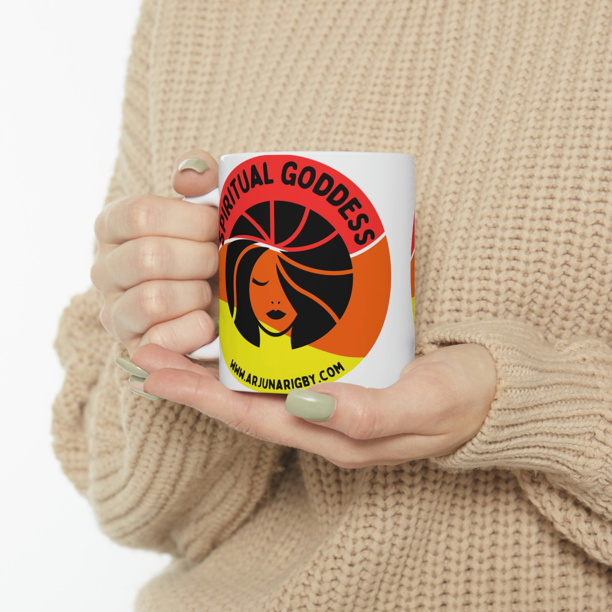 Spiritual Goddess - Mug - Arjuna Rigby Art and Lifestyle Store