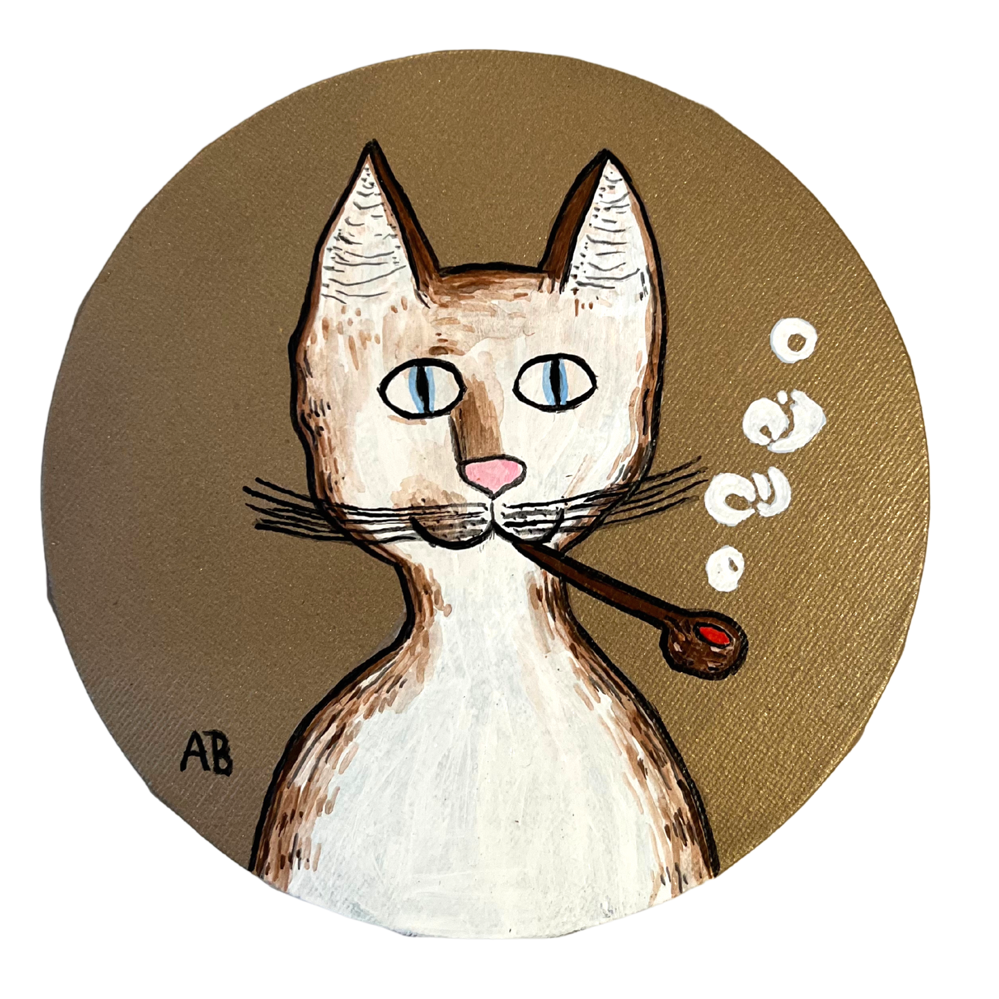 The original Gentleman's Cat - Arjuna Rigby Art and Lifestyle Store