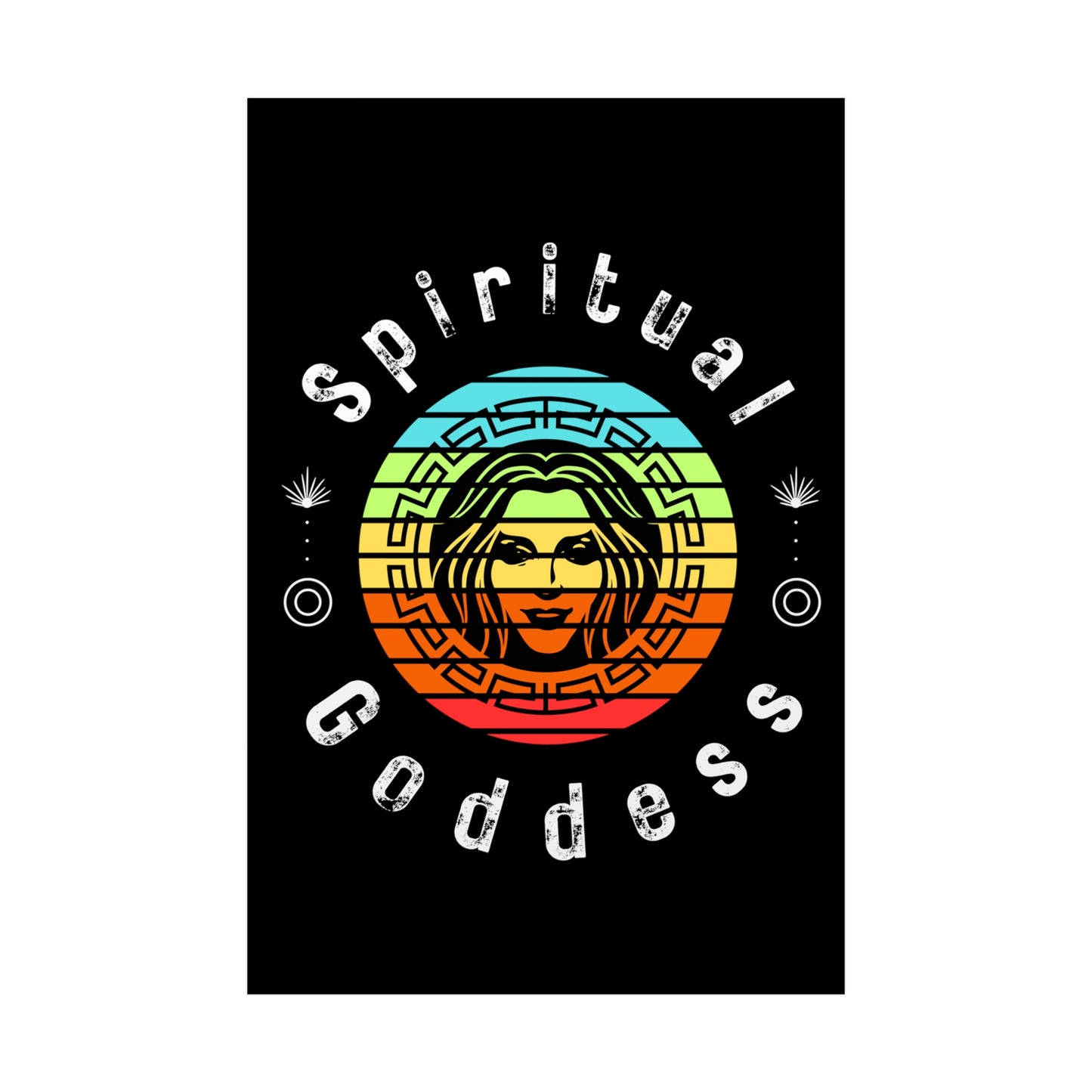 Spiritual Goddess Fine Art Poster - Arjuna Rigby Art and Lifestyle Store