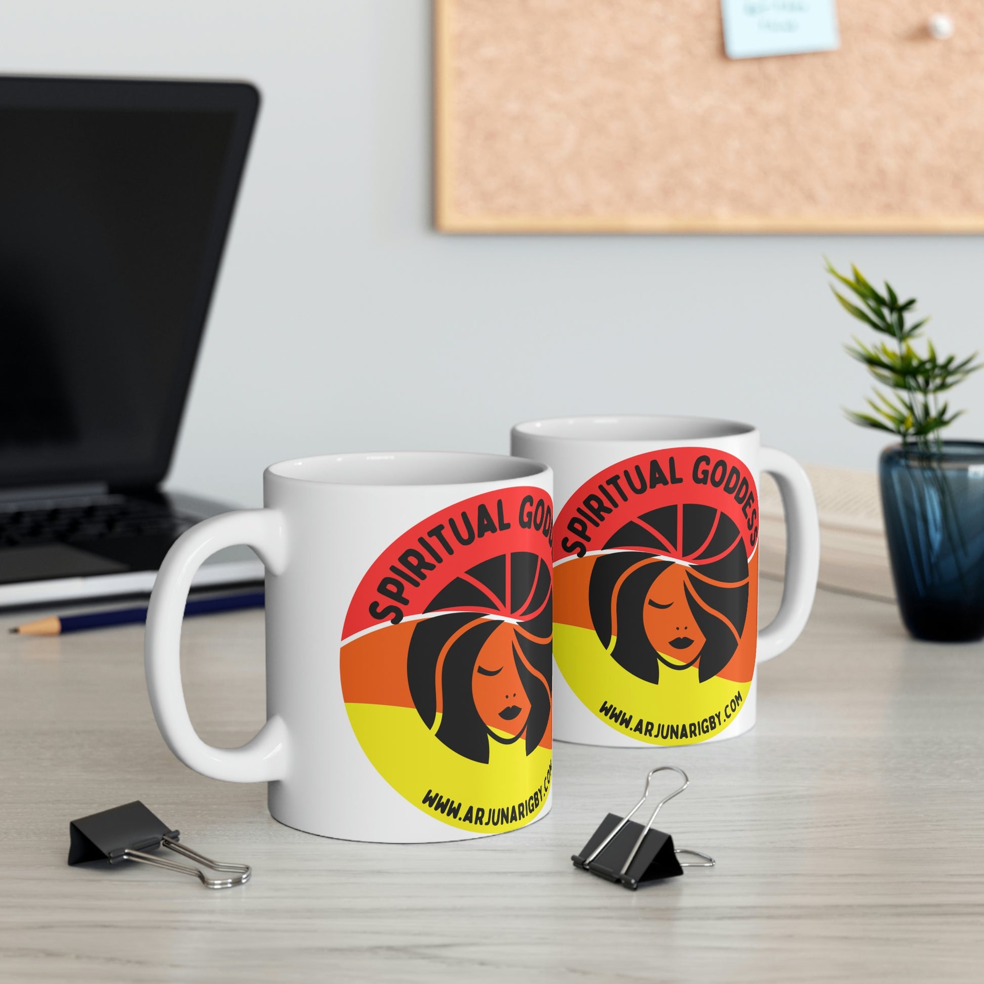 Spiritual Goddess - Mug - Arjuna Rigby Art and Lifestyle Store