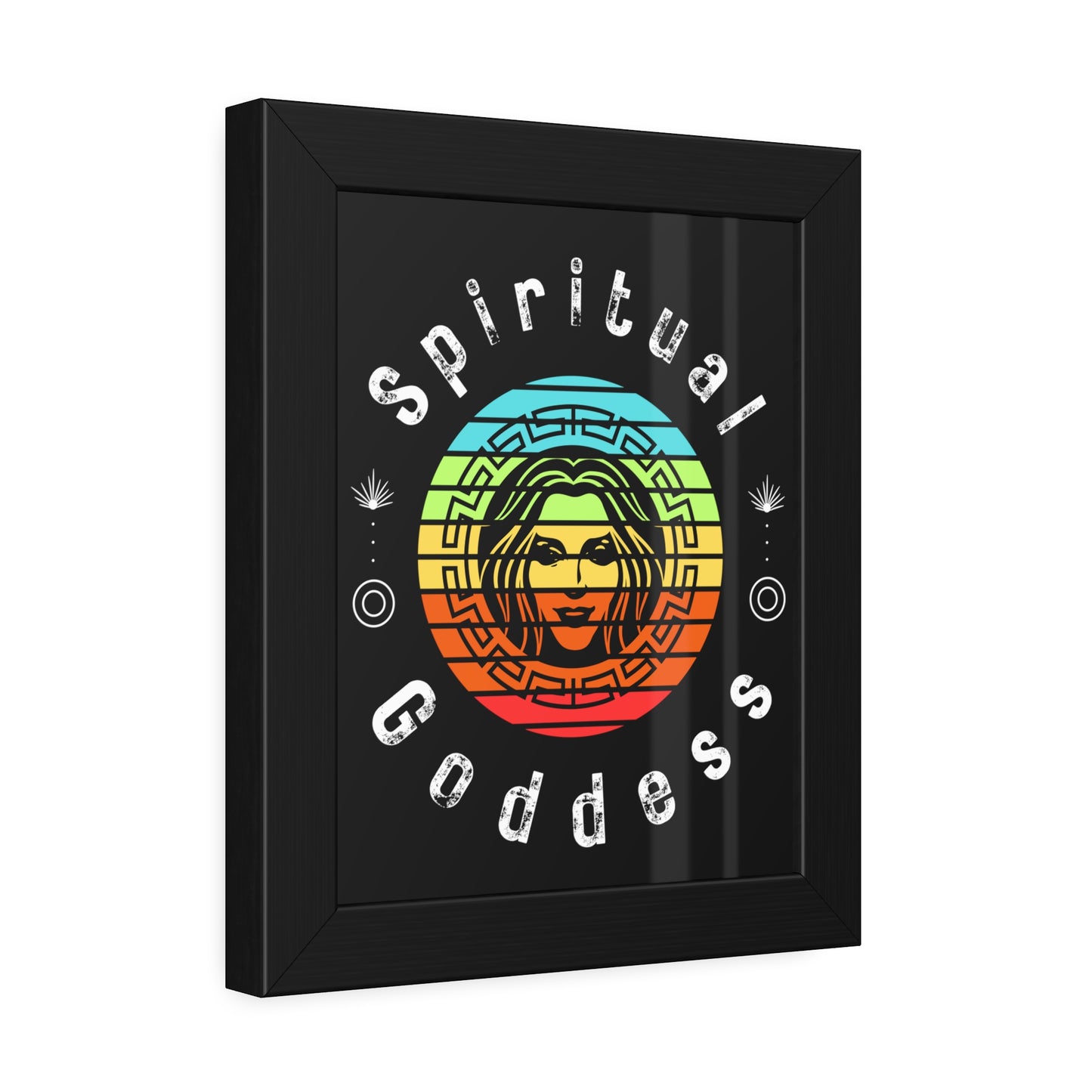 Spiritual Goddess Framed Fine Art Poster - Arjuna Rigby Art and Lifestyle Store