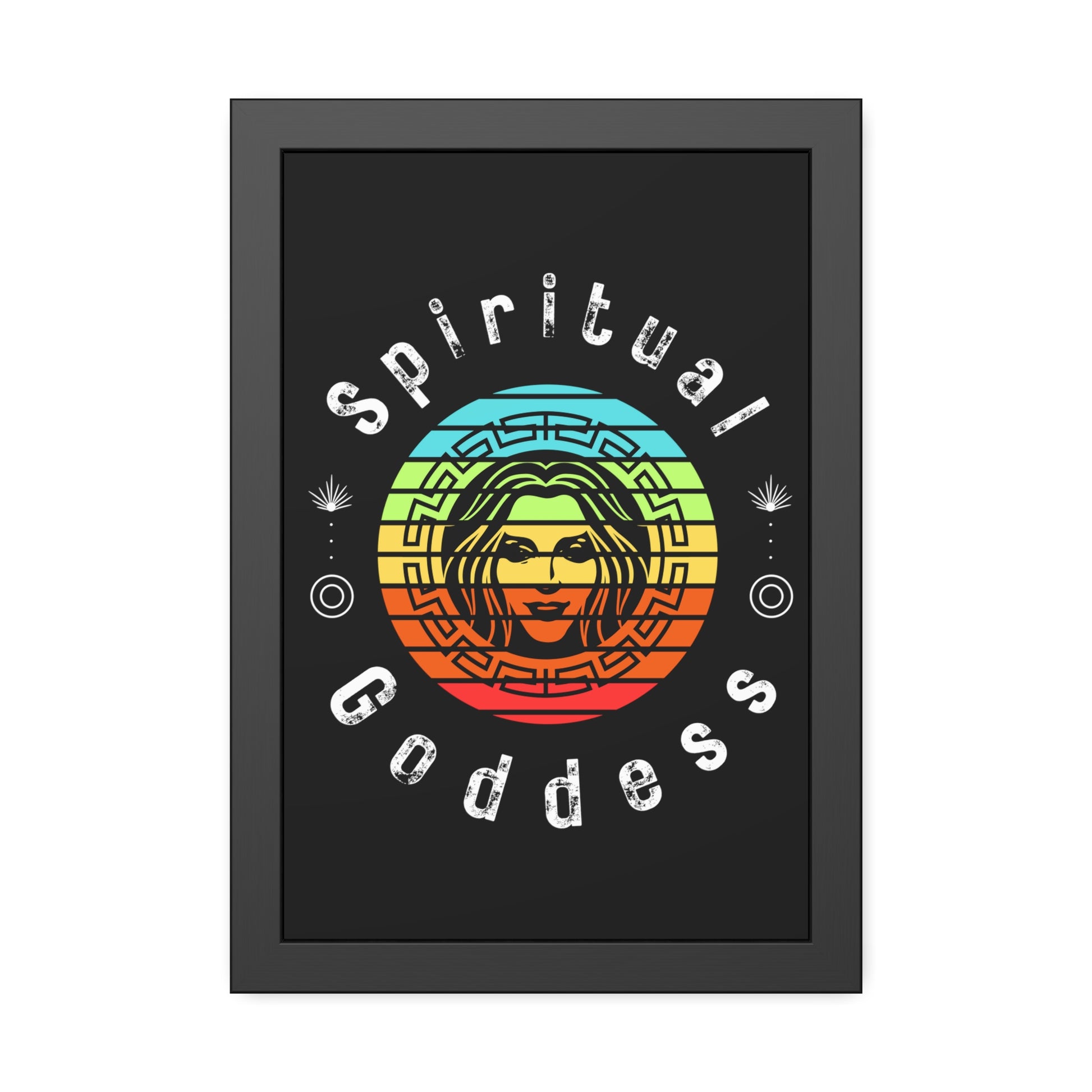 Spiritual Goddess Framed Fine Art Poster - Arjuna Rigby Art and Lifestyle Store