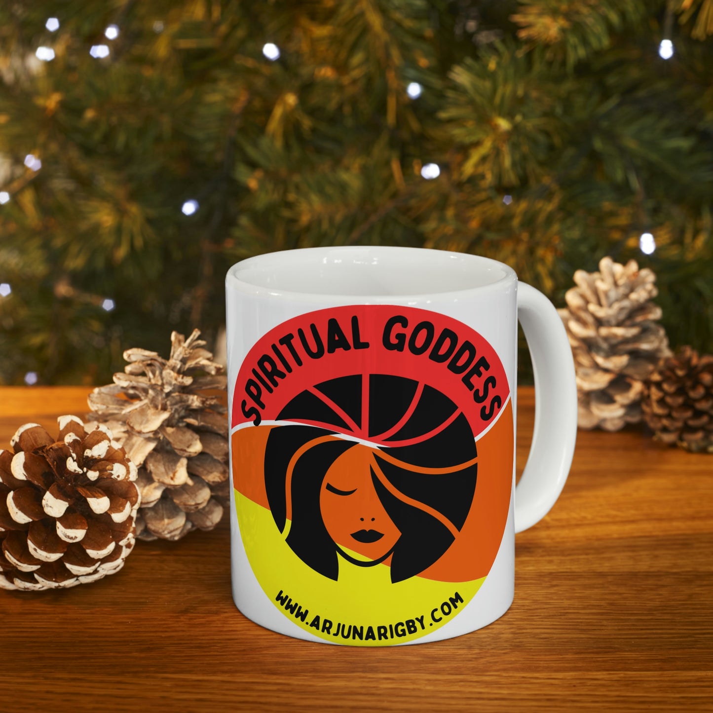 Spiritual Goddess - Mug - Arjuna Rigby Art and Lifestyle Store
