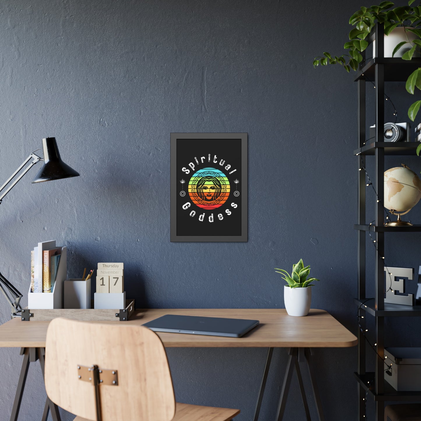 Spiritual Goddess Framed Fine Art Poster - Arjuna Rigby Art and Lifestyle Store