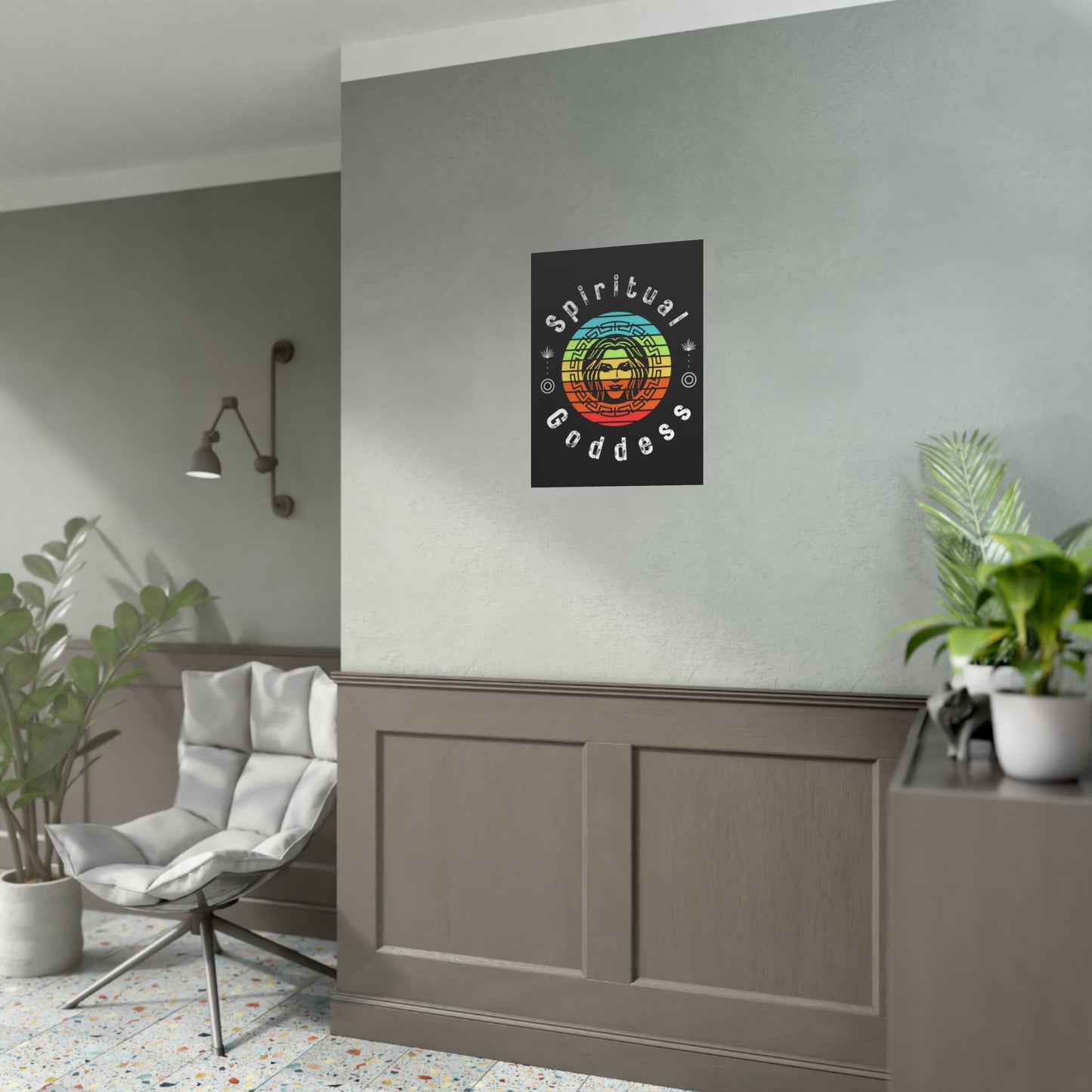 Spiritual Goddess Fine Art Poster - Arjuna Rigby Art and Lifestyle Store