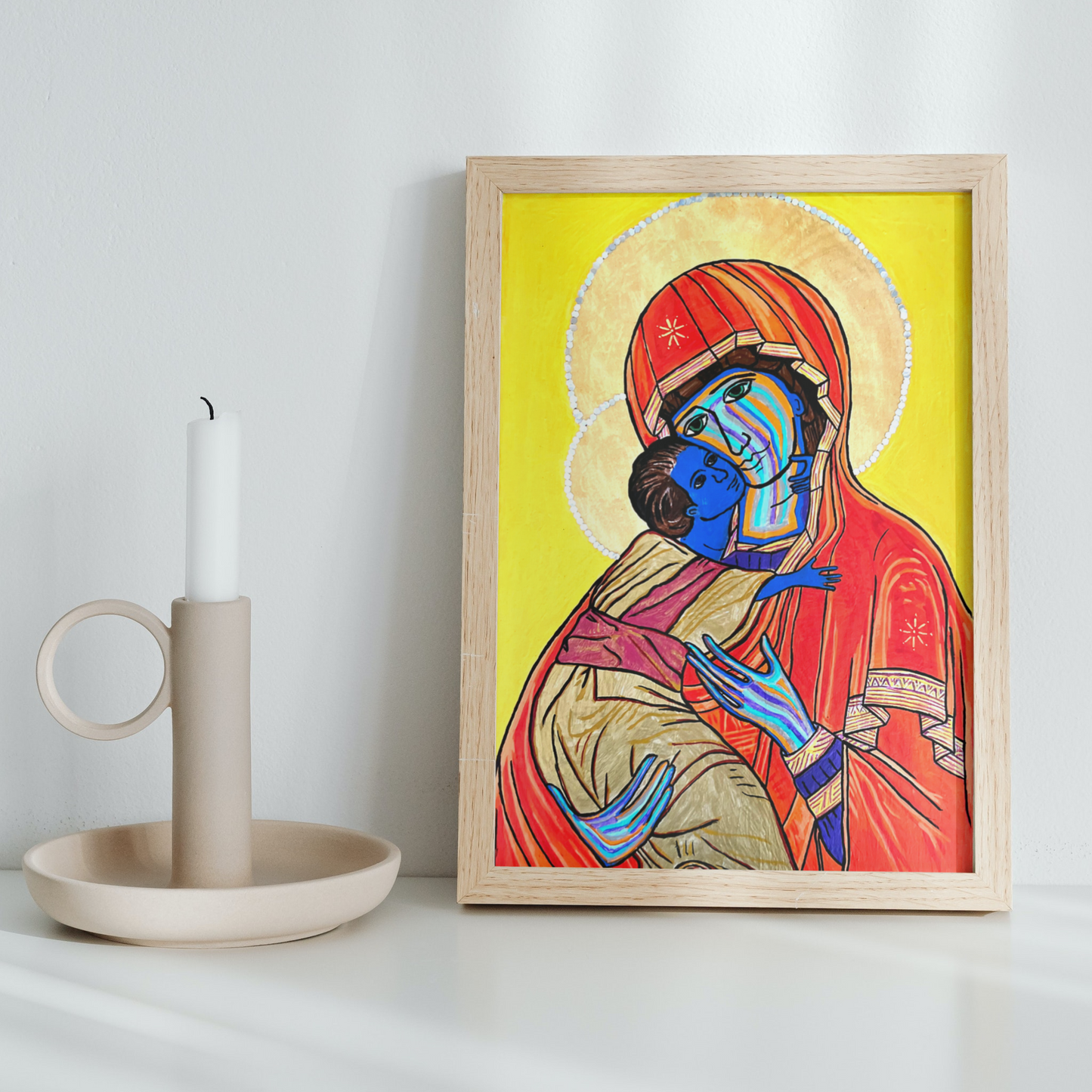 Christ Within - Print - Arjuna Rigby Art and Lifestyle Store