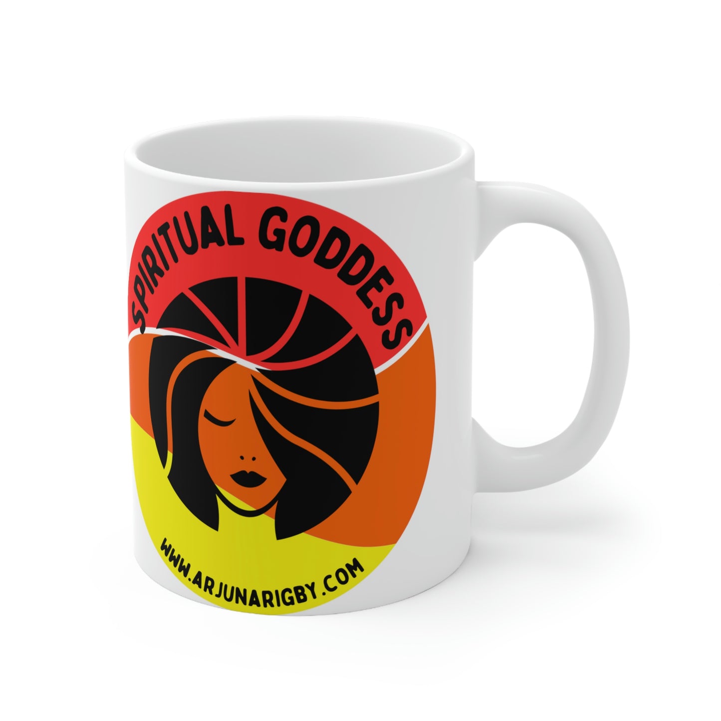 Spiritual Goddess - Mug - Arjuna Rigby Art and Lifestyle Store