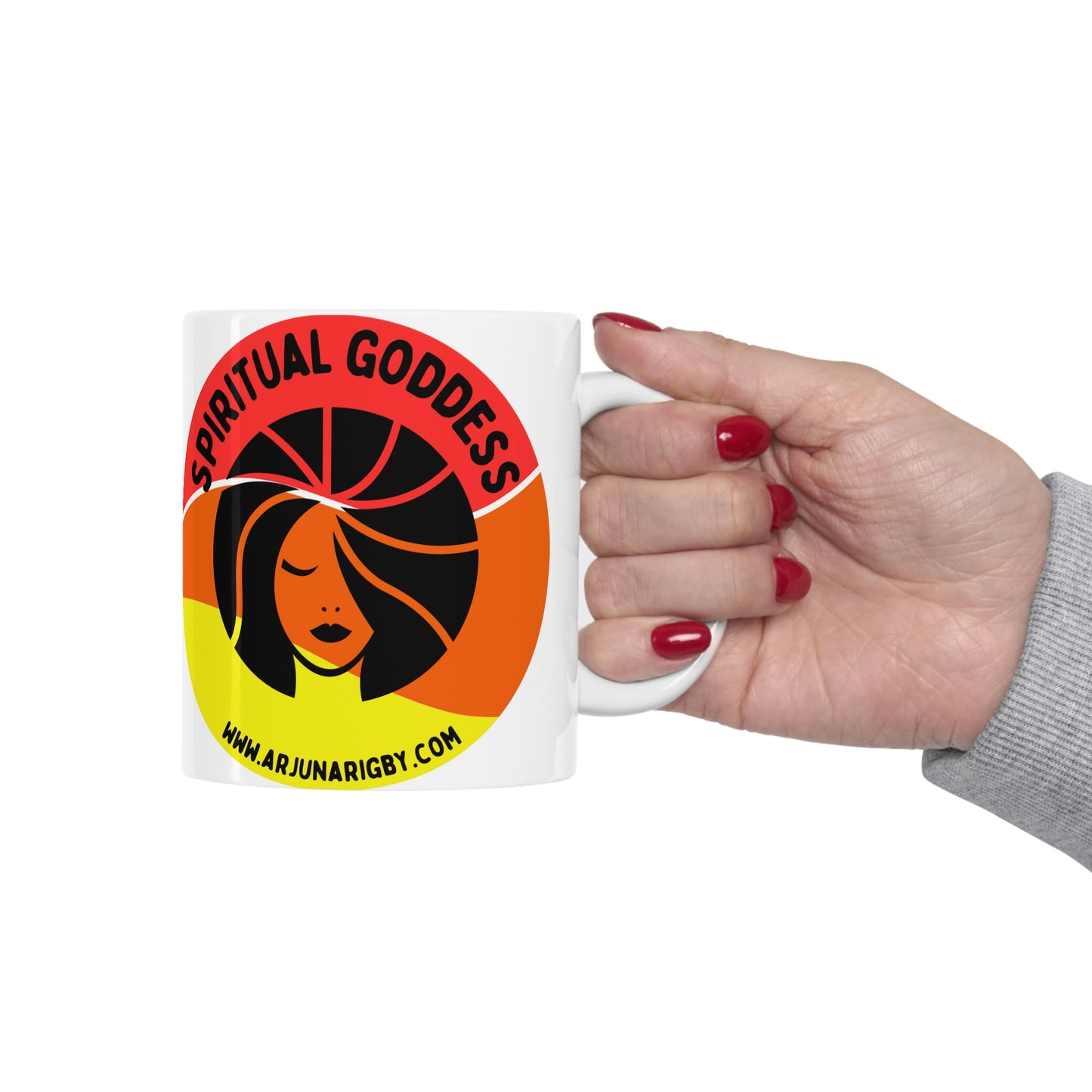 Spiritual Goddess - Mug - Arjuna Rigby Art and Lifestyle Store