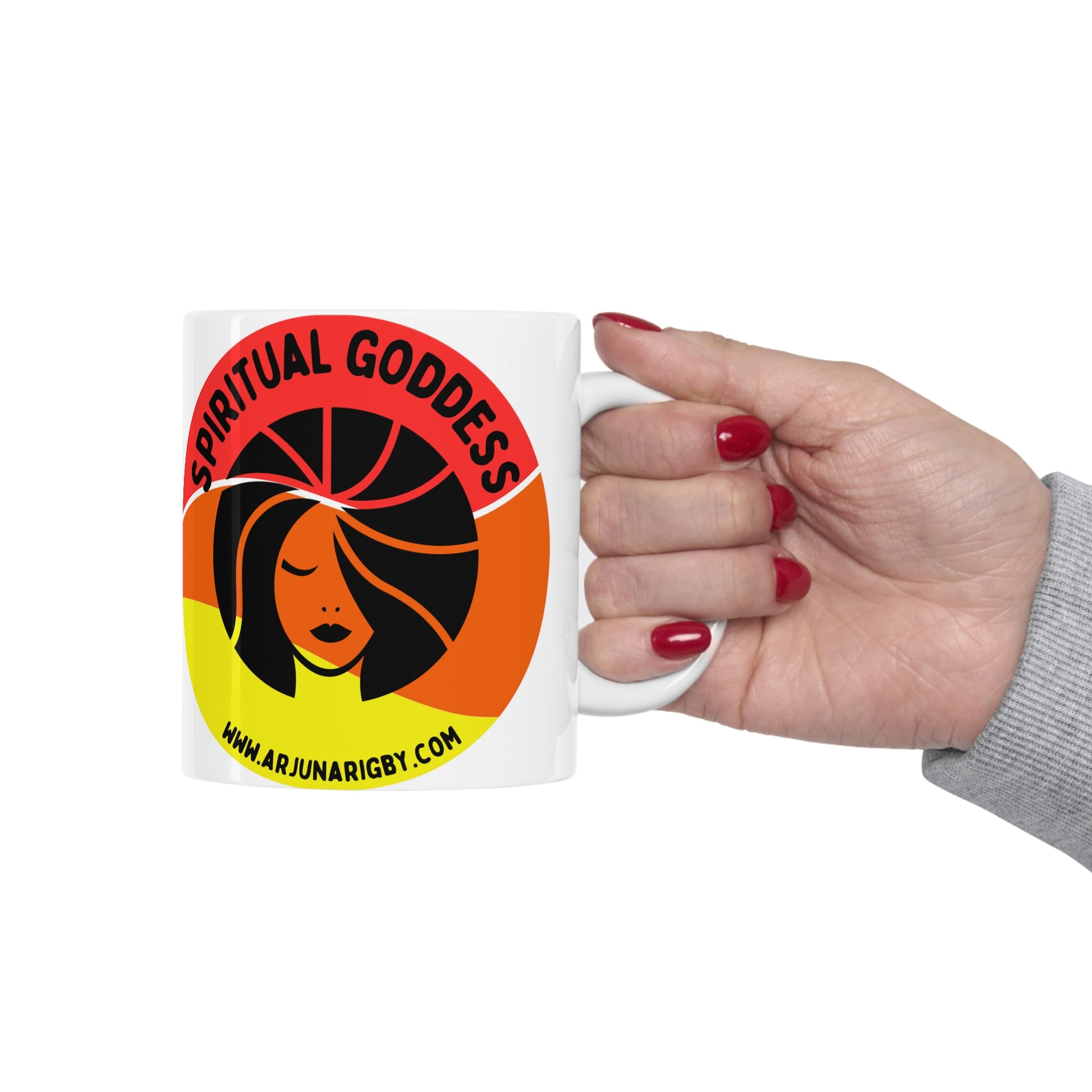 Spiritual Goddess - Mug - Arjuna Rigby Art and Lifestyle Store