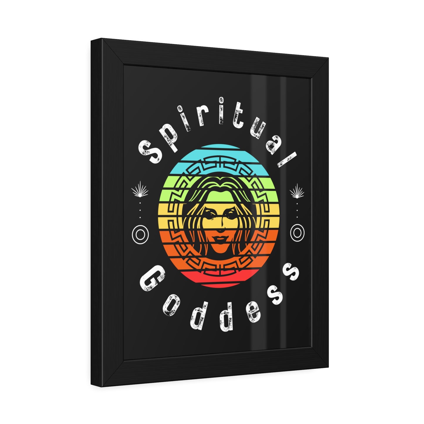 Spiritual Goddess Framed Fine Art Poster - Arjuna Rigby Art and Lifestyle Store