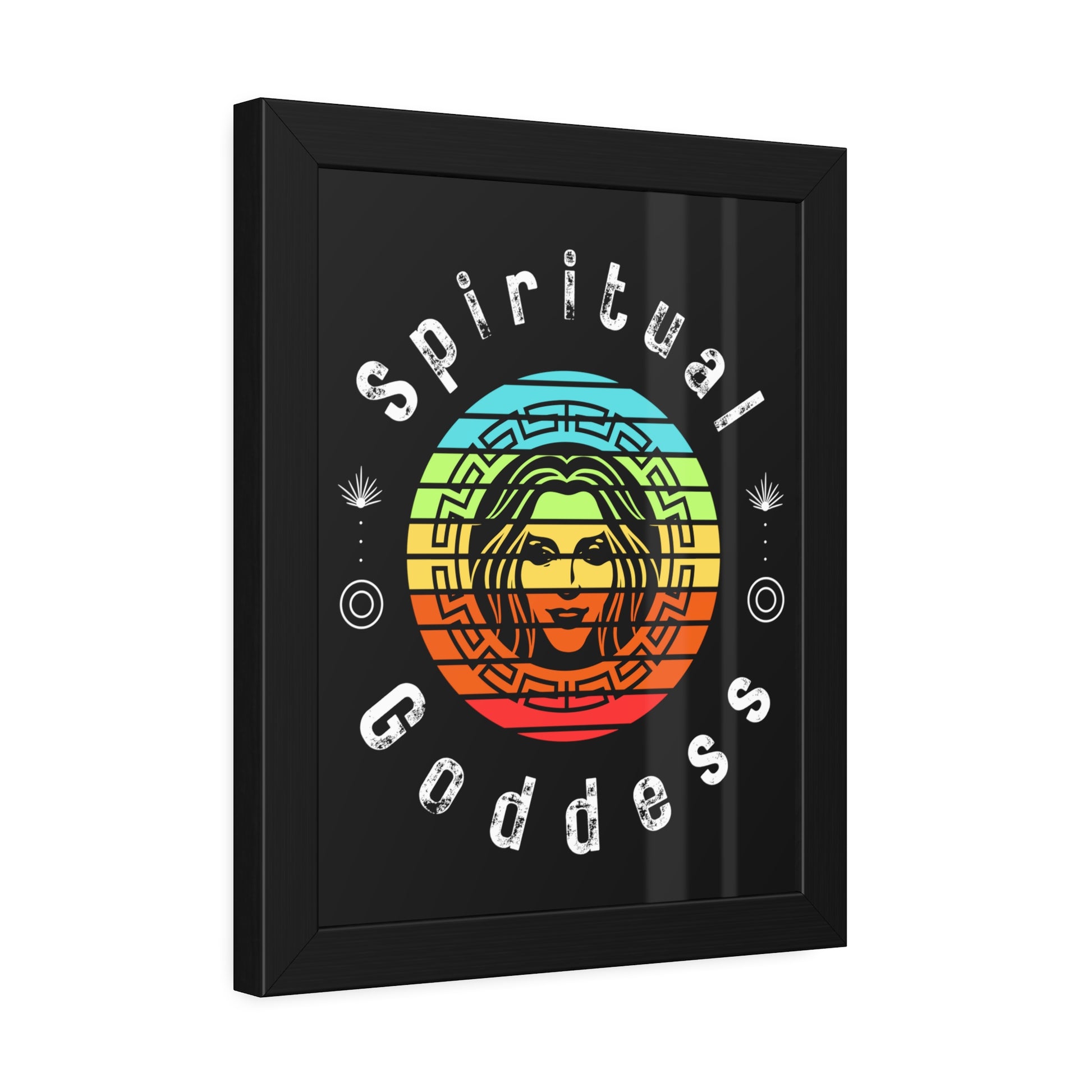 Spiritual Goddess Framed Fine Art Poster - Arjuna Rigby Art and Lifestyle Store