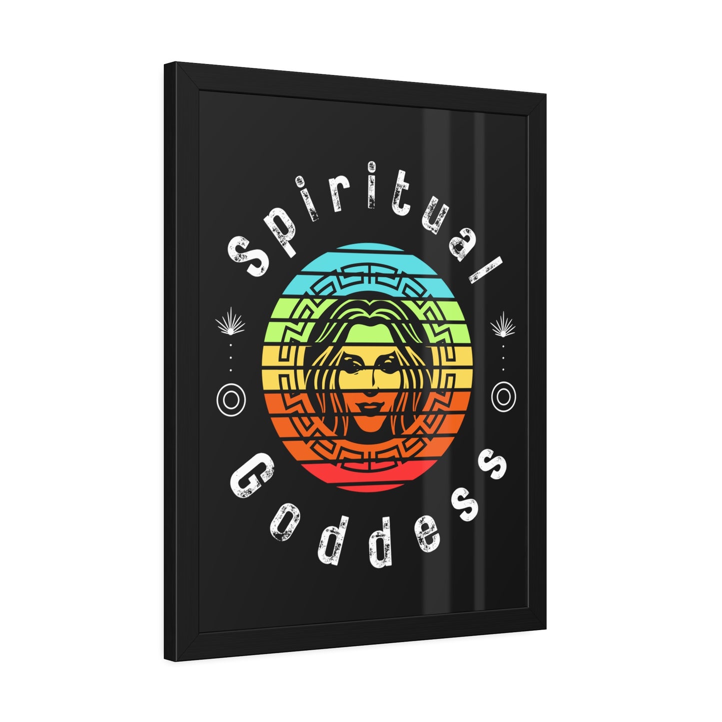 Spiritual Goddess Framed Fine Art Poster - Arjuna Rigby Art and Lifestyle Store