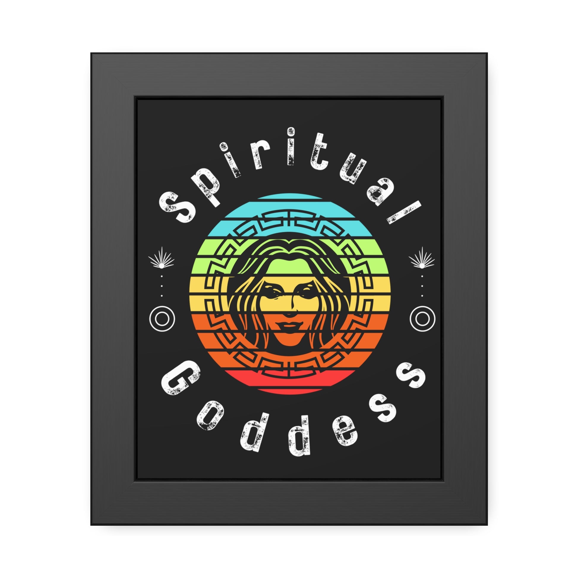 Spiritual Goddess Framed Fine Art Poster - Arjuna Rigby Art and Lifestyle Store