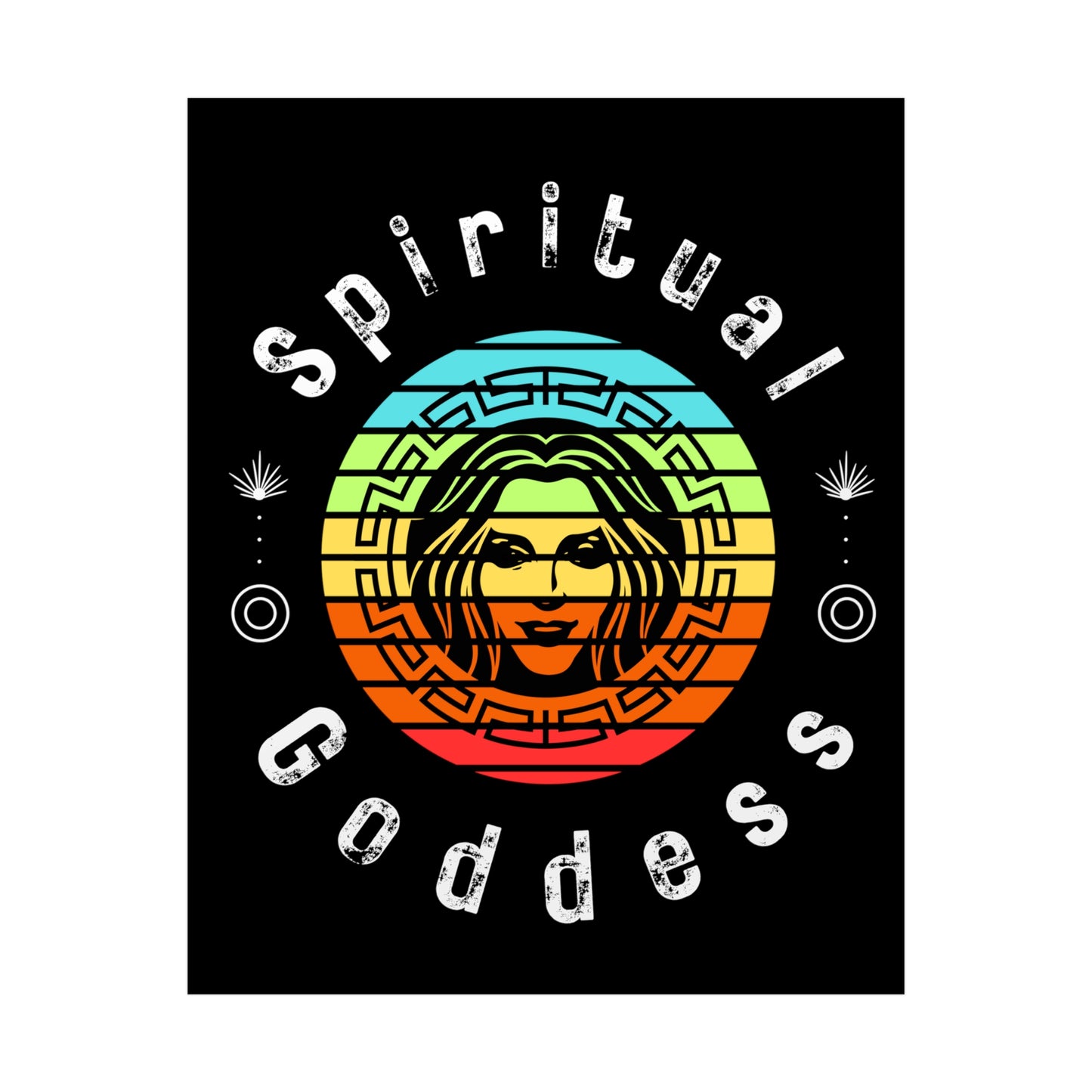 Spiritual Goddess Fine Art Poster - Arjuna Rigby Art and Lifestyle Store