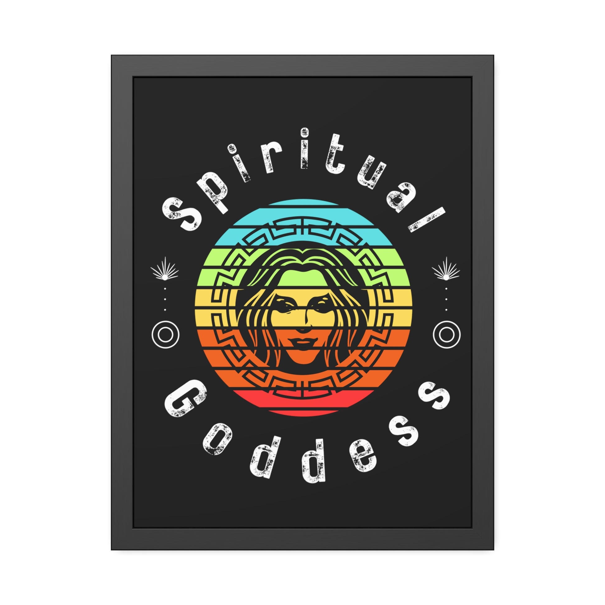 Spiritual Goddess Framed Fine Art Poster - Arjuna Rigby Art and Lifestyle Store
