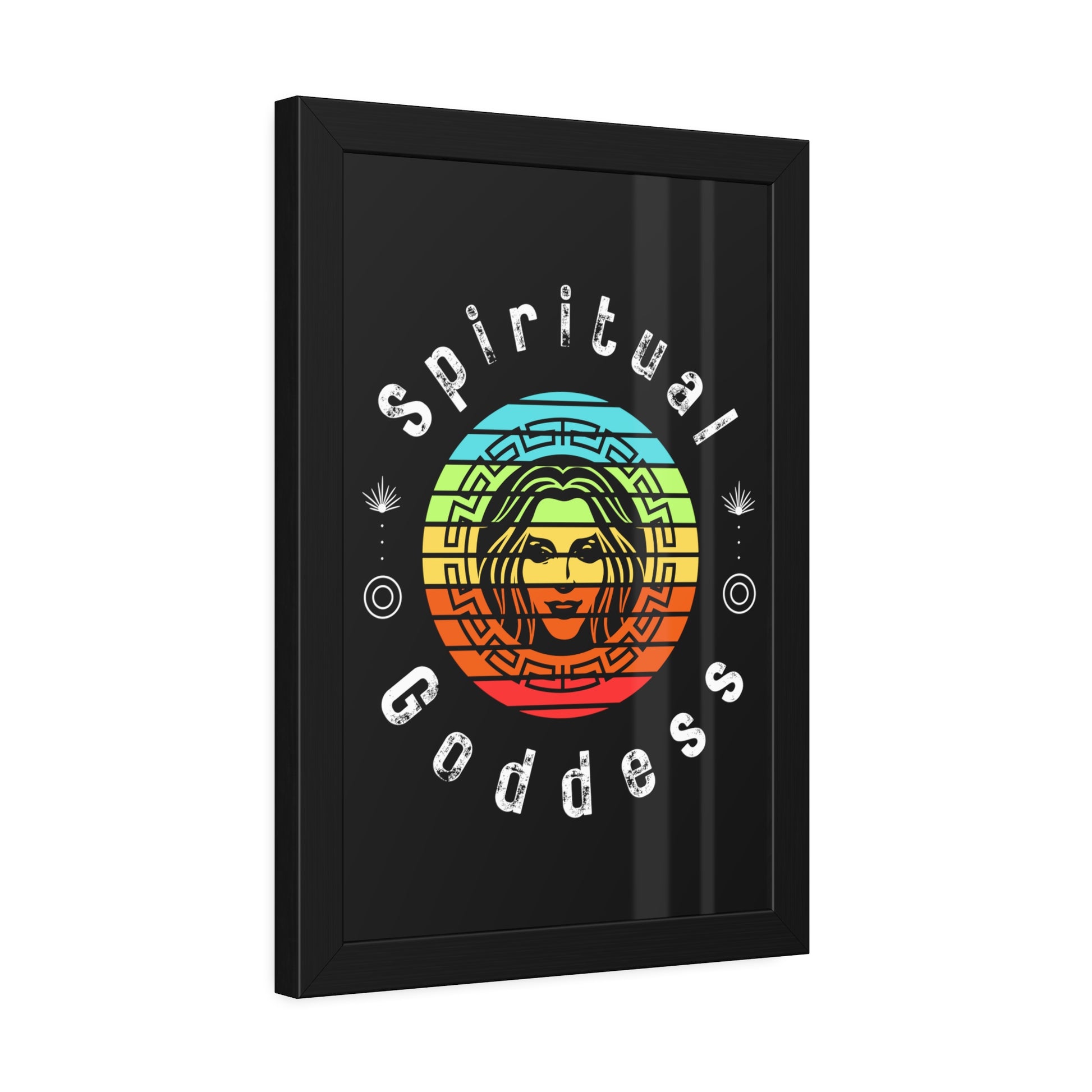 Spiritual Goddess Framed Fine Art Poster - Arjuna Rigby Art and Lifestyle Store