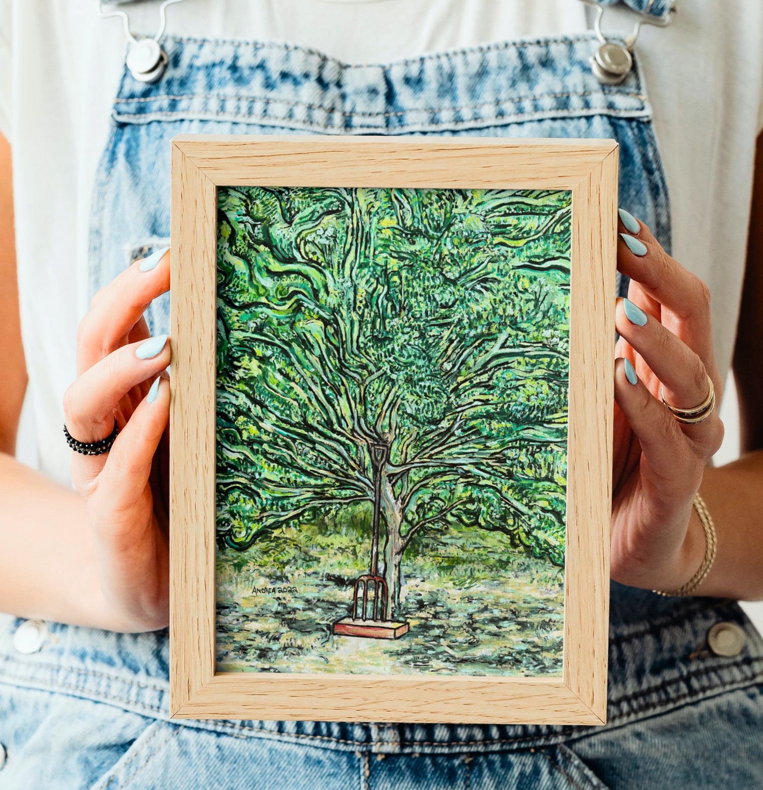 Painting of Pear Tree