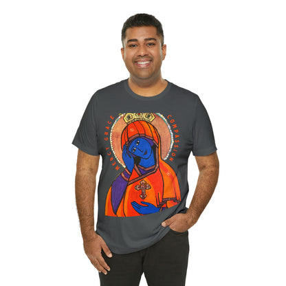 O Queen of Heaven Rejoice - Classic T-Shirt - Arjuna Rigby Art and Lifestyle Store