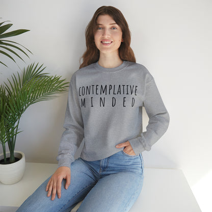 Contemplative Minded Crewneck Sweatshirt