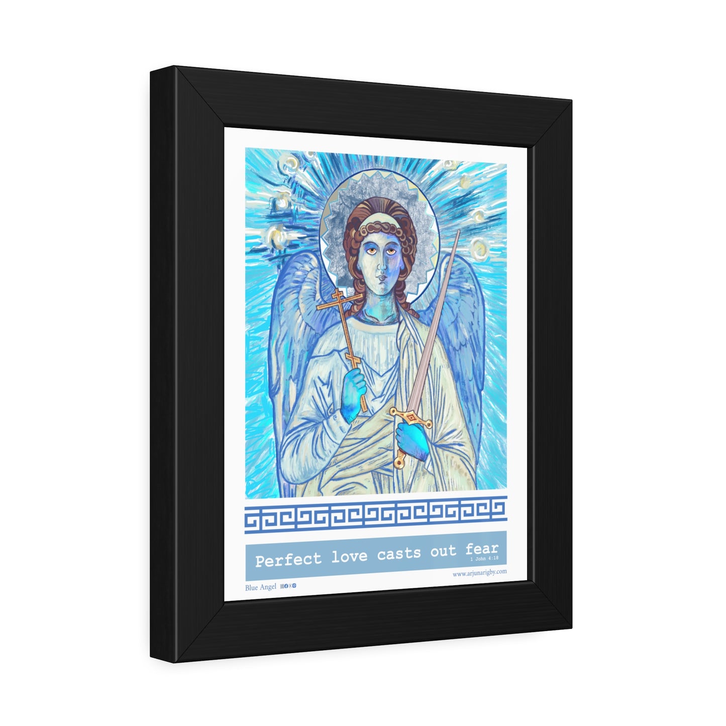 Blue Angel Framed Fine Art Posters