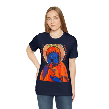 O Queen of Heaven Rejoice - Classic T-Shirt - Arjuna Rigby Art and Lifestyle Store