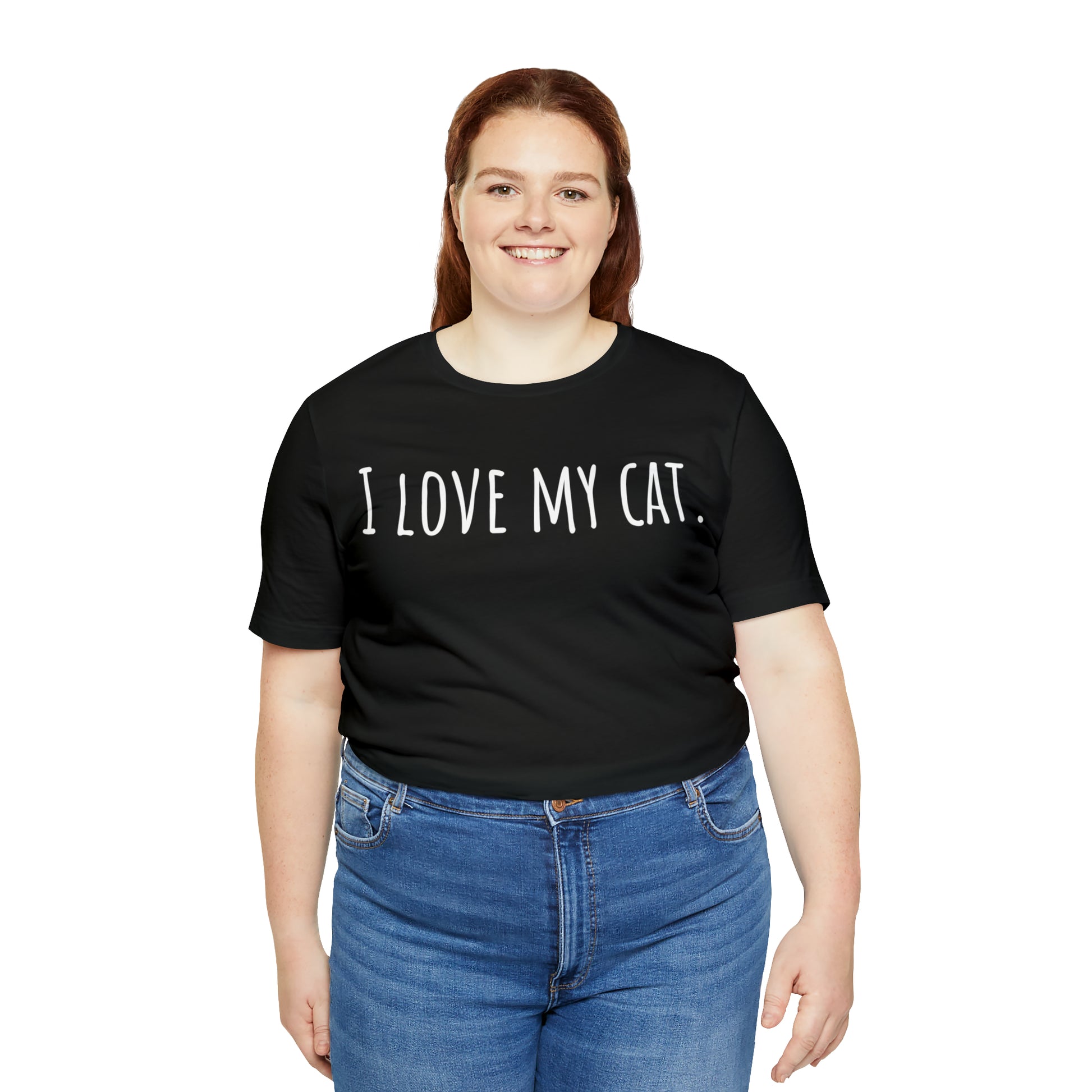 I Love My Cat - Classic T-Shirt - Arjuna Rigby Art and Lifestyle Store