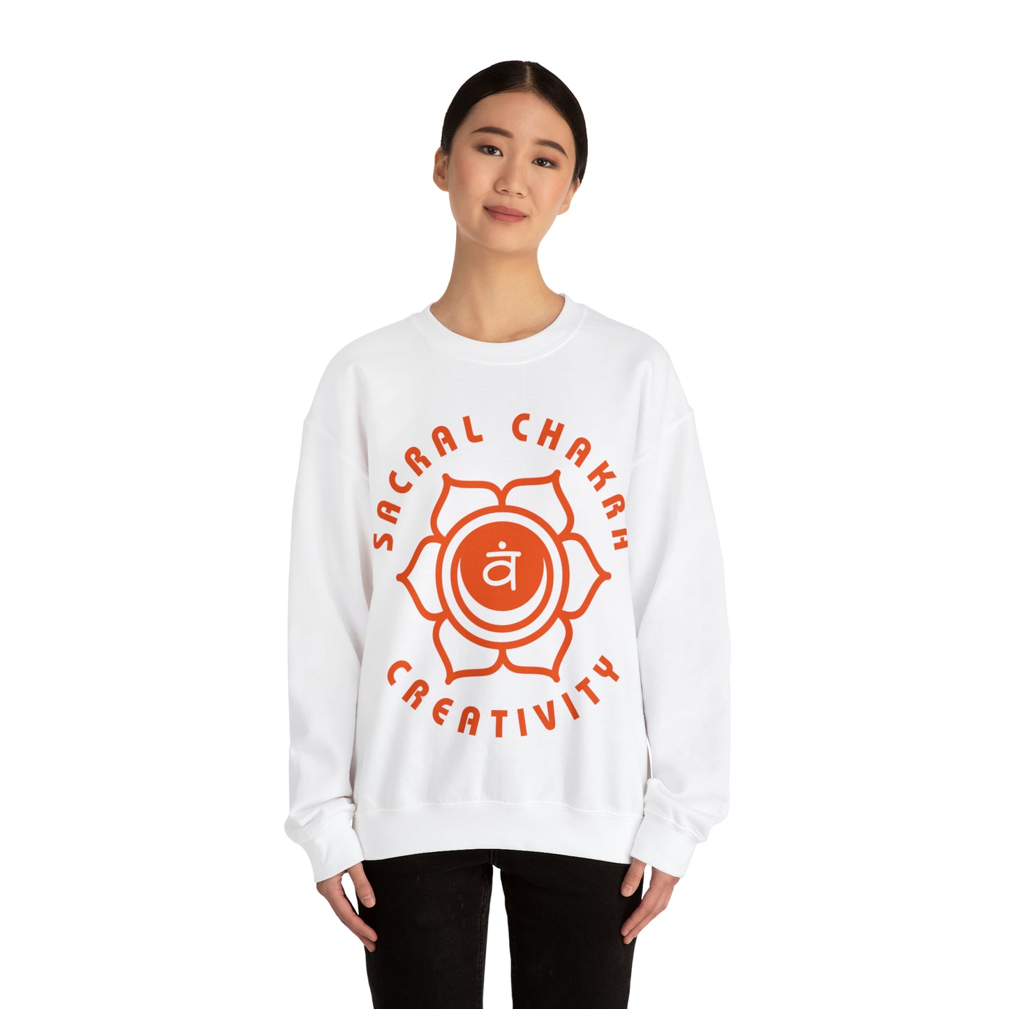 Sacral Chakra Crewneck Sweatshirt