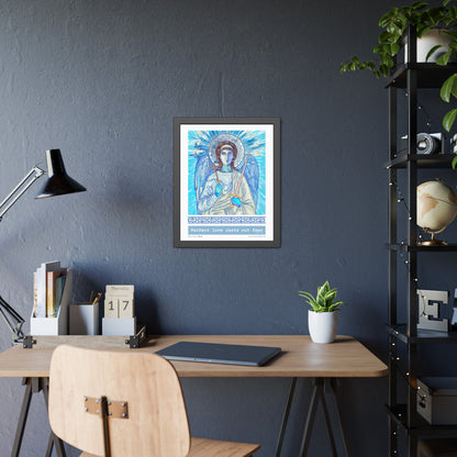 Blue Angel Framed Fine Art Posters