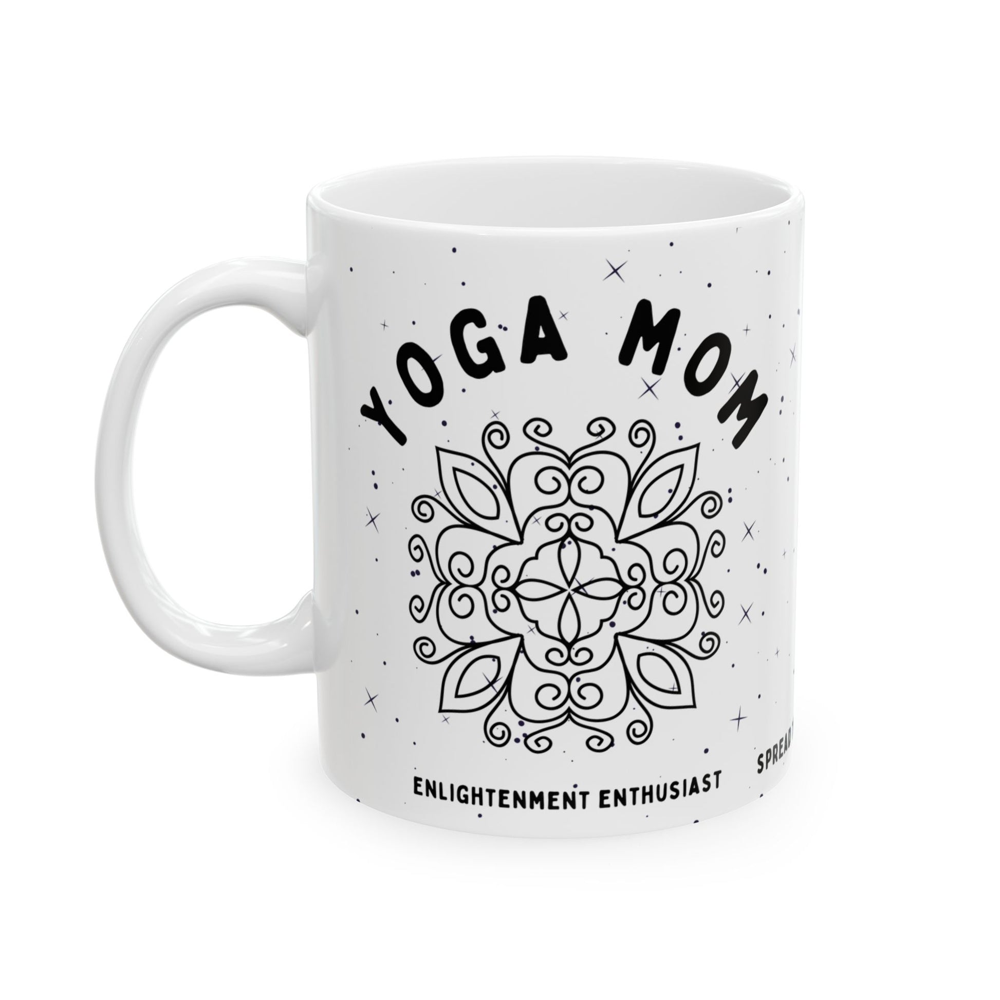 Yoga Mom Ceramic Mug - Arjuna Rigby Art and Lifestyle Store